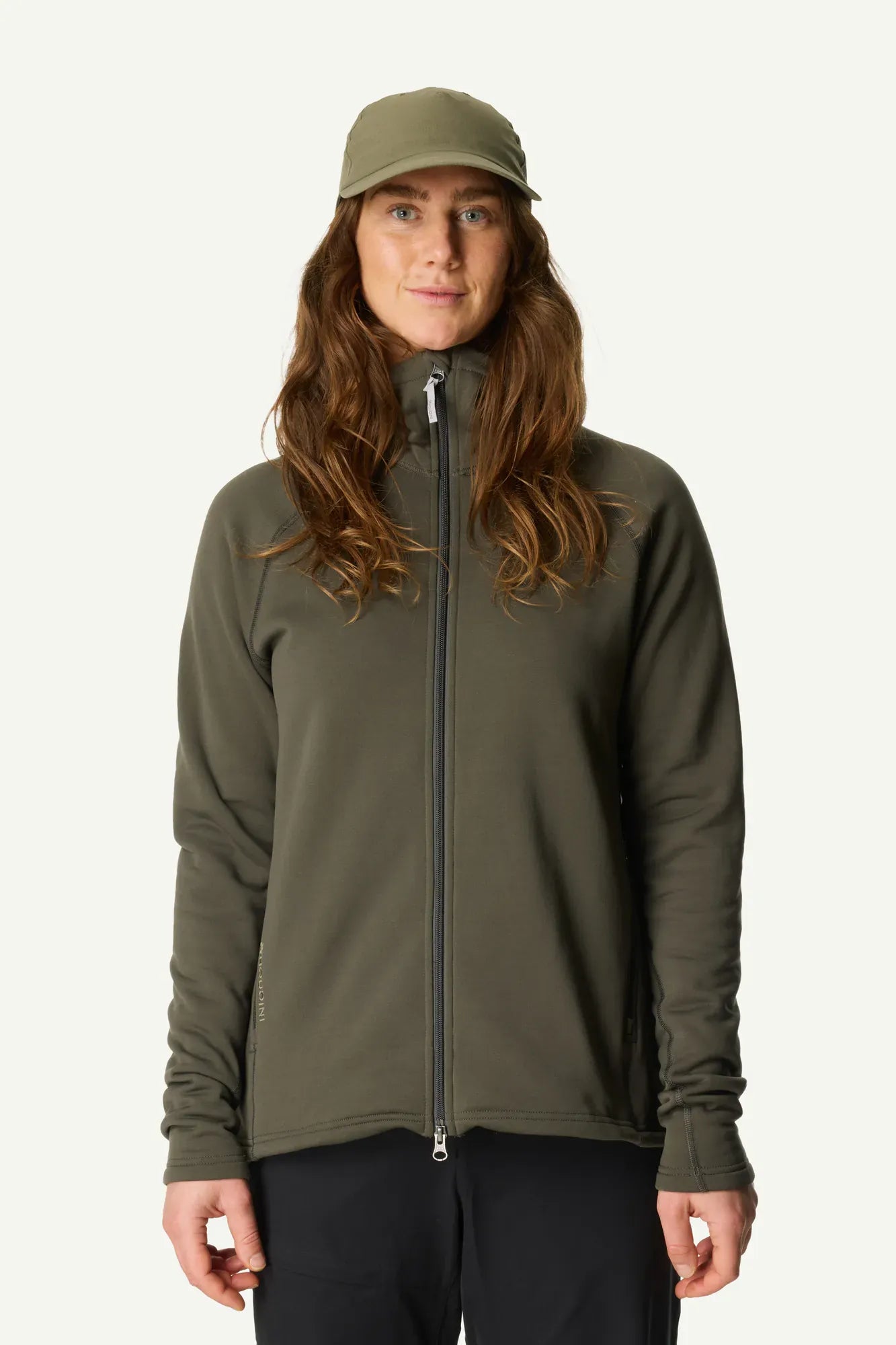houdini-power-up-houdi-damen-hoodie-true-black-polartec-fleece image 6