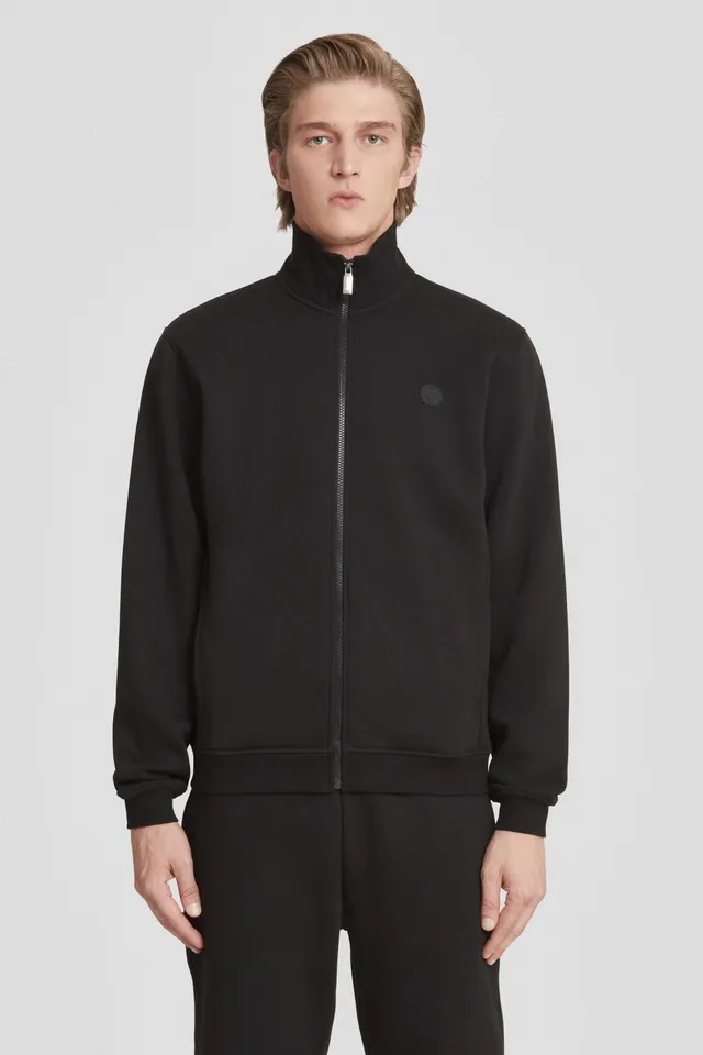 ciesse-felpe-sweatjacke-schwarz-baumwolle-zip image 1