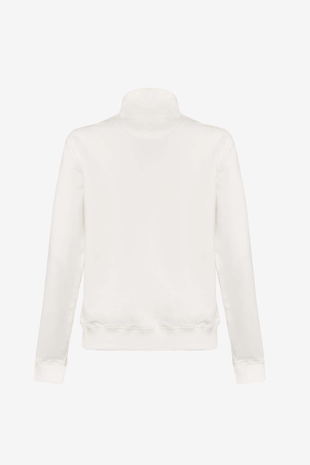 ciesse-kabru-pullover-damen-weiss-hoher-kragen-doppel-zip image 6