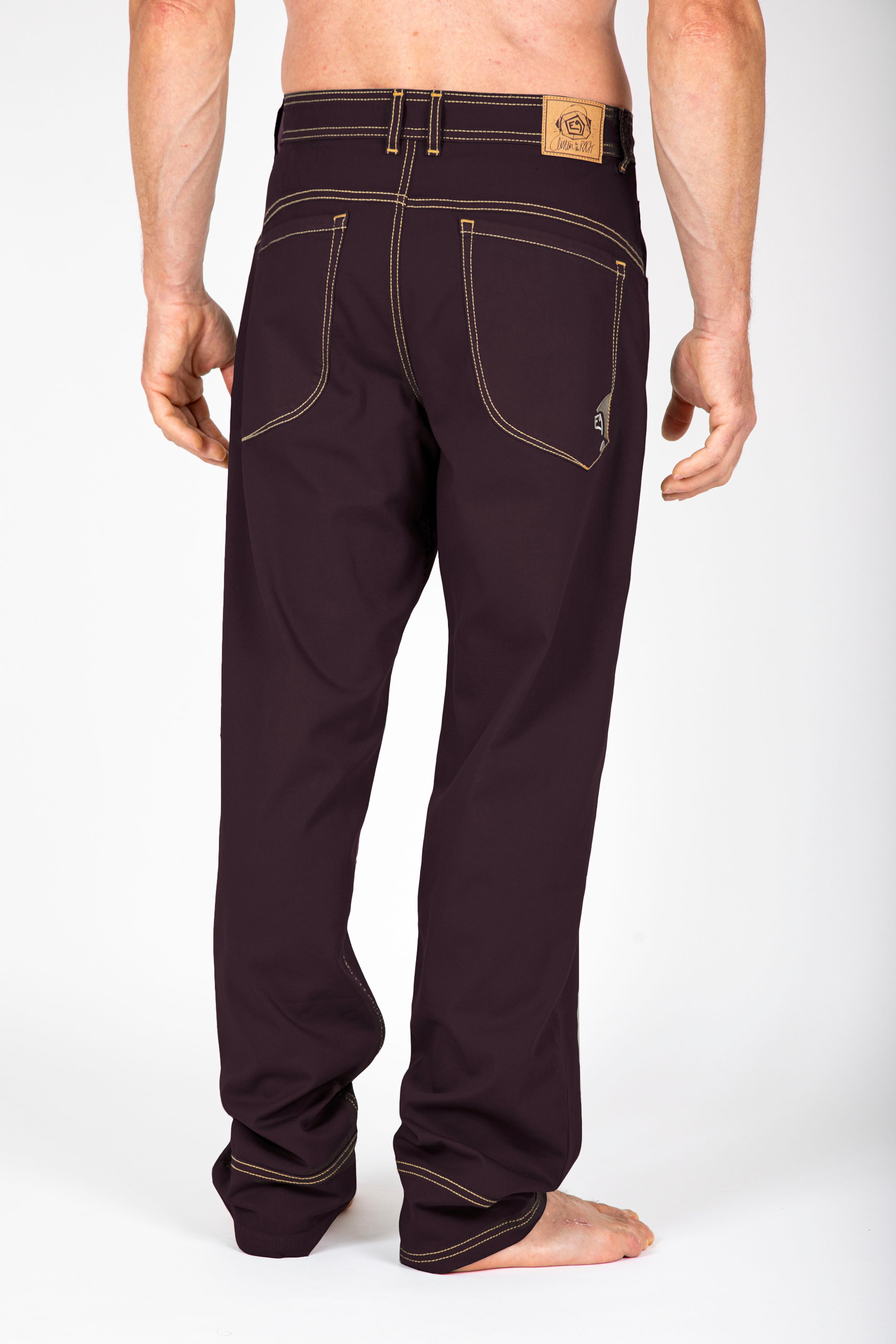 e9-boris-5-pocket-hose-ash-880-bio-baumwolle image 2