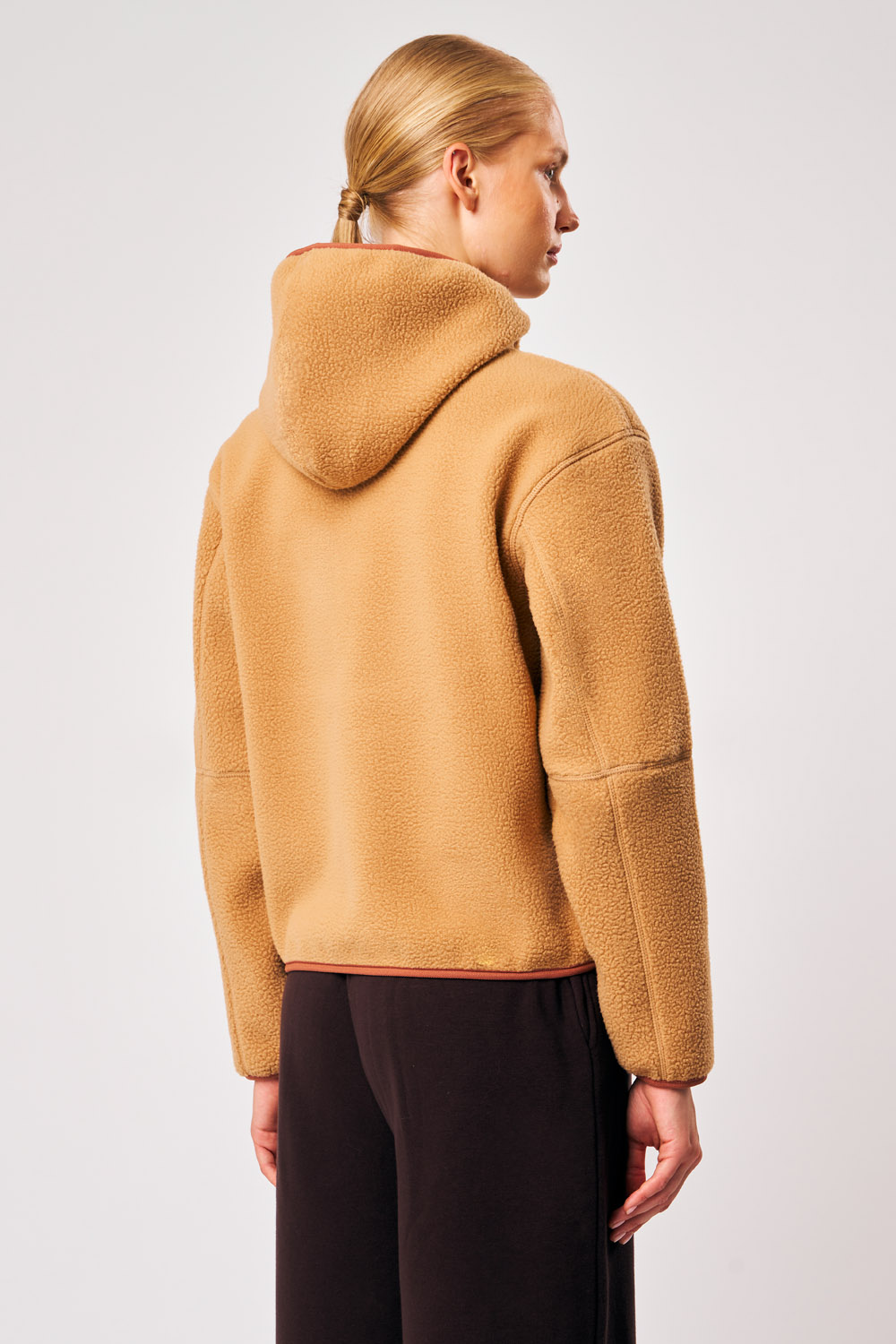 ciesse-outdoor-alix-teddyjacke-beige-damen-zip image 5