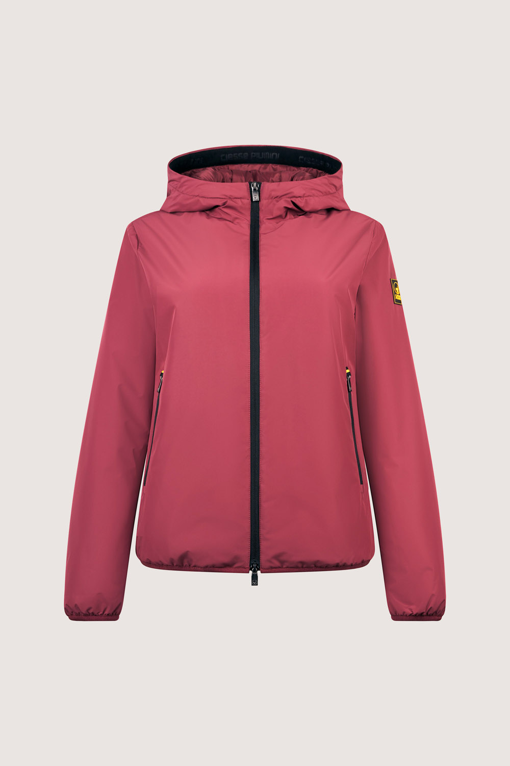 ciesse-outdoor-sofy-damen-winterjacke-bordeaux-wattiert-mit-kapuze image 2