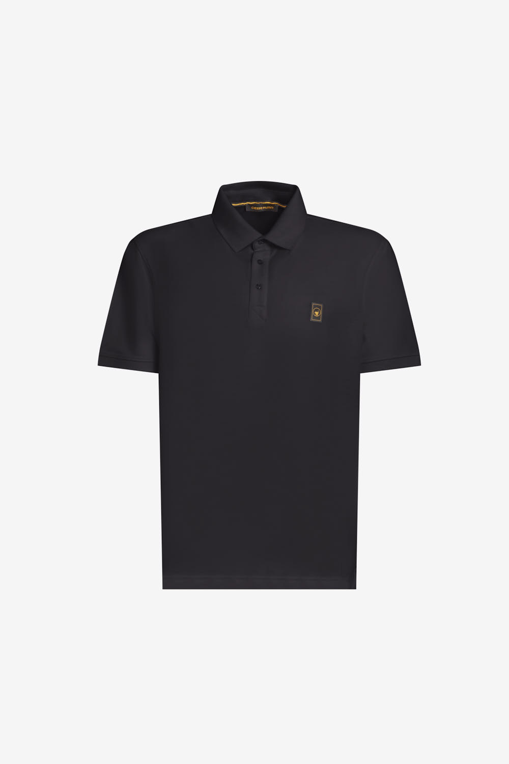 ciesse-piff-4-0-polo-herren-schwarz-piqu-baumwolle-stretch image 5