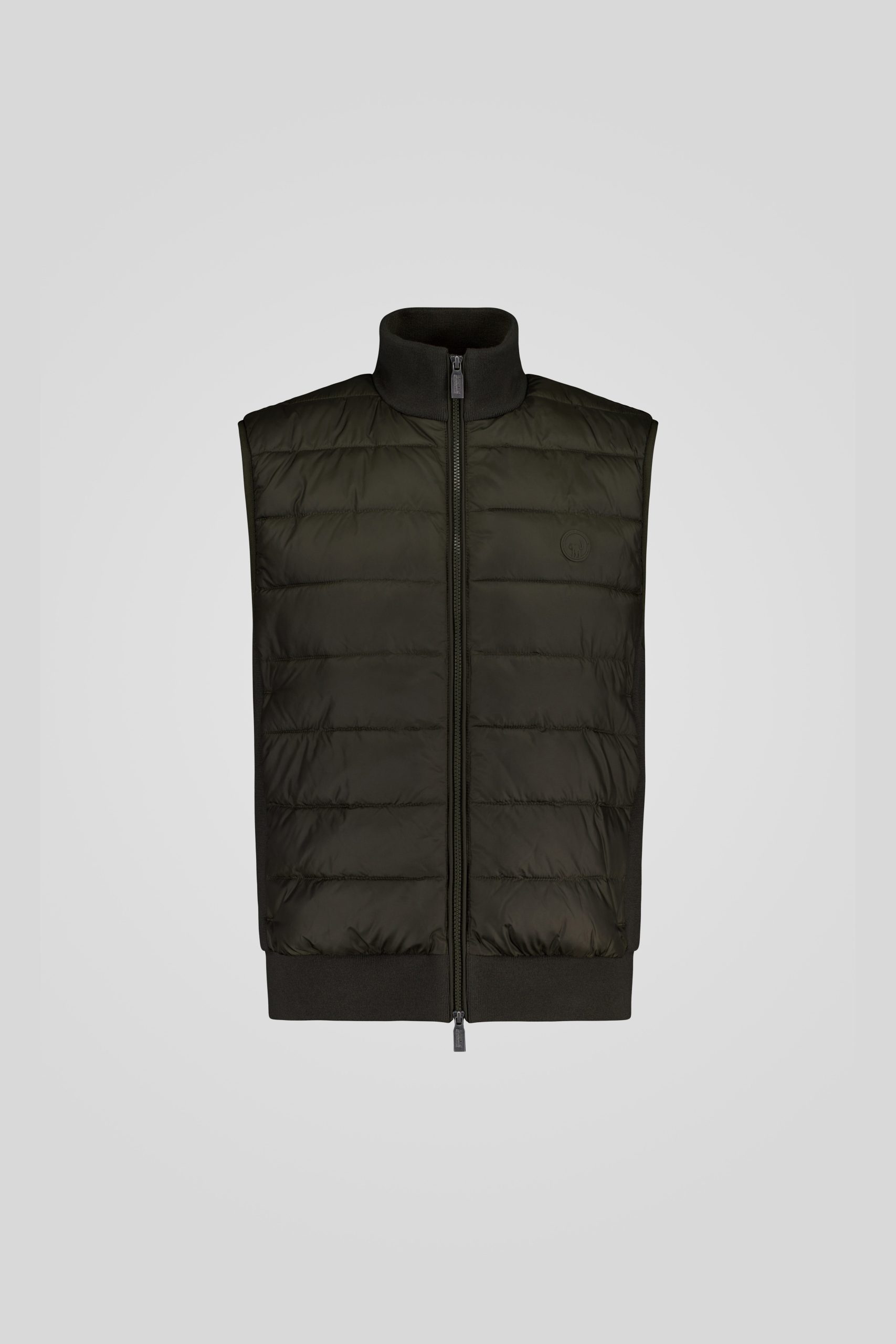 ciesse-gilet-steppweste-gr-n-gef-ttert-strick image 5