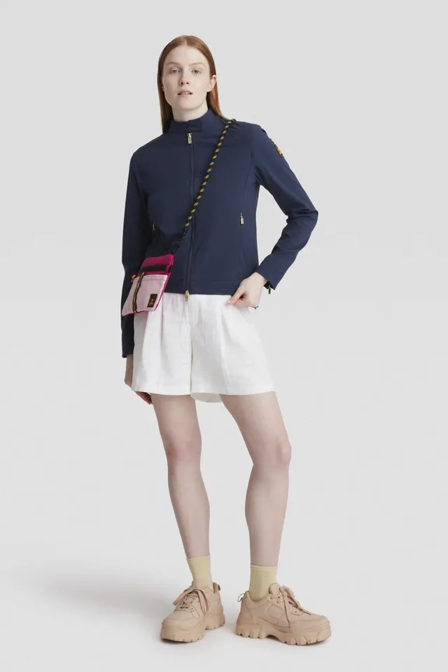 ciesse-outdoor-biker-softshelljacke-blau-full-zip image 1