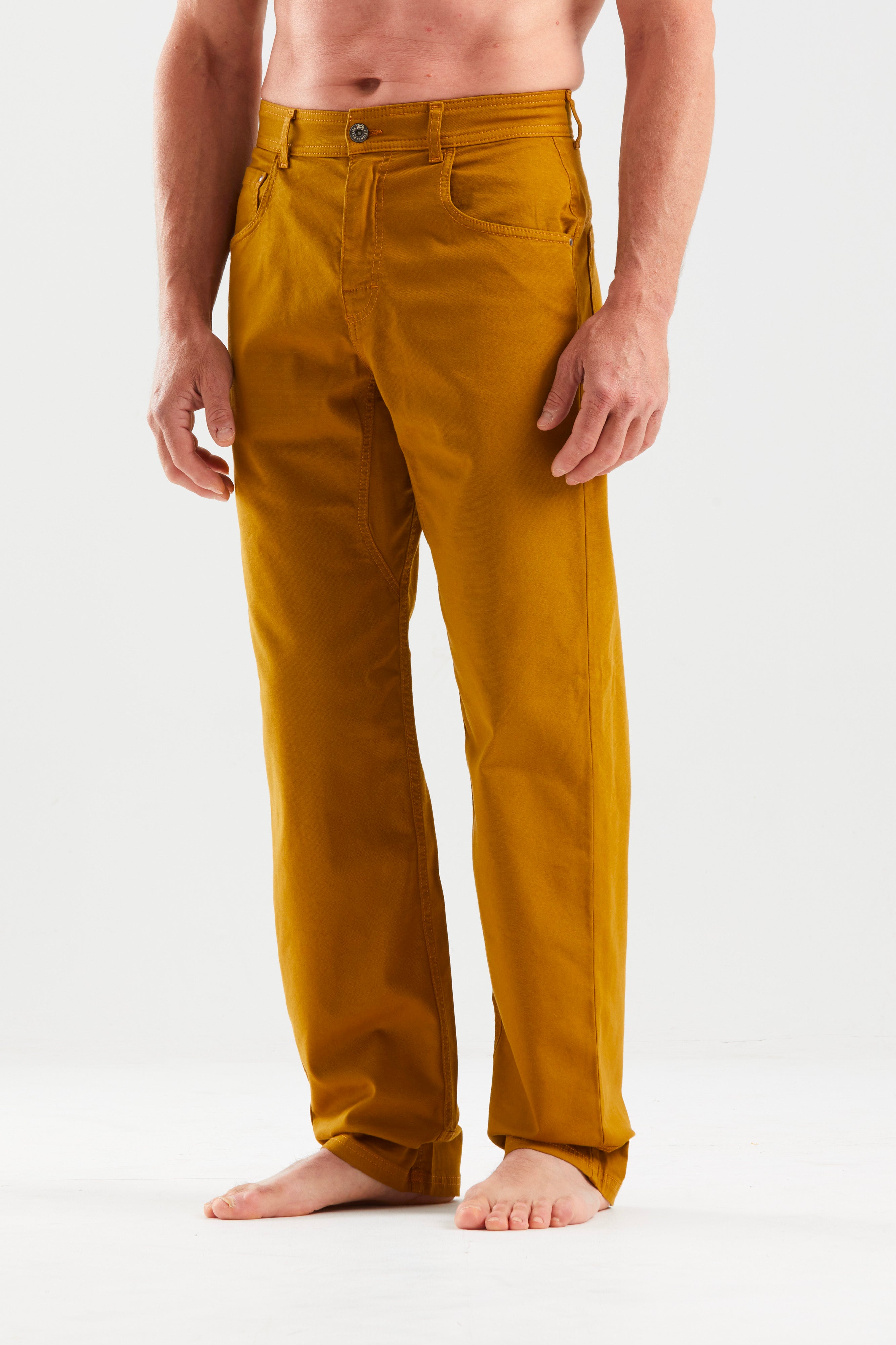 e9-boris-hose-caramel-herren-lyocell-baumwolle image 1