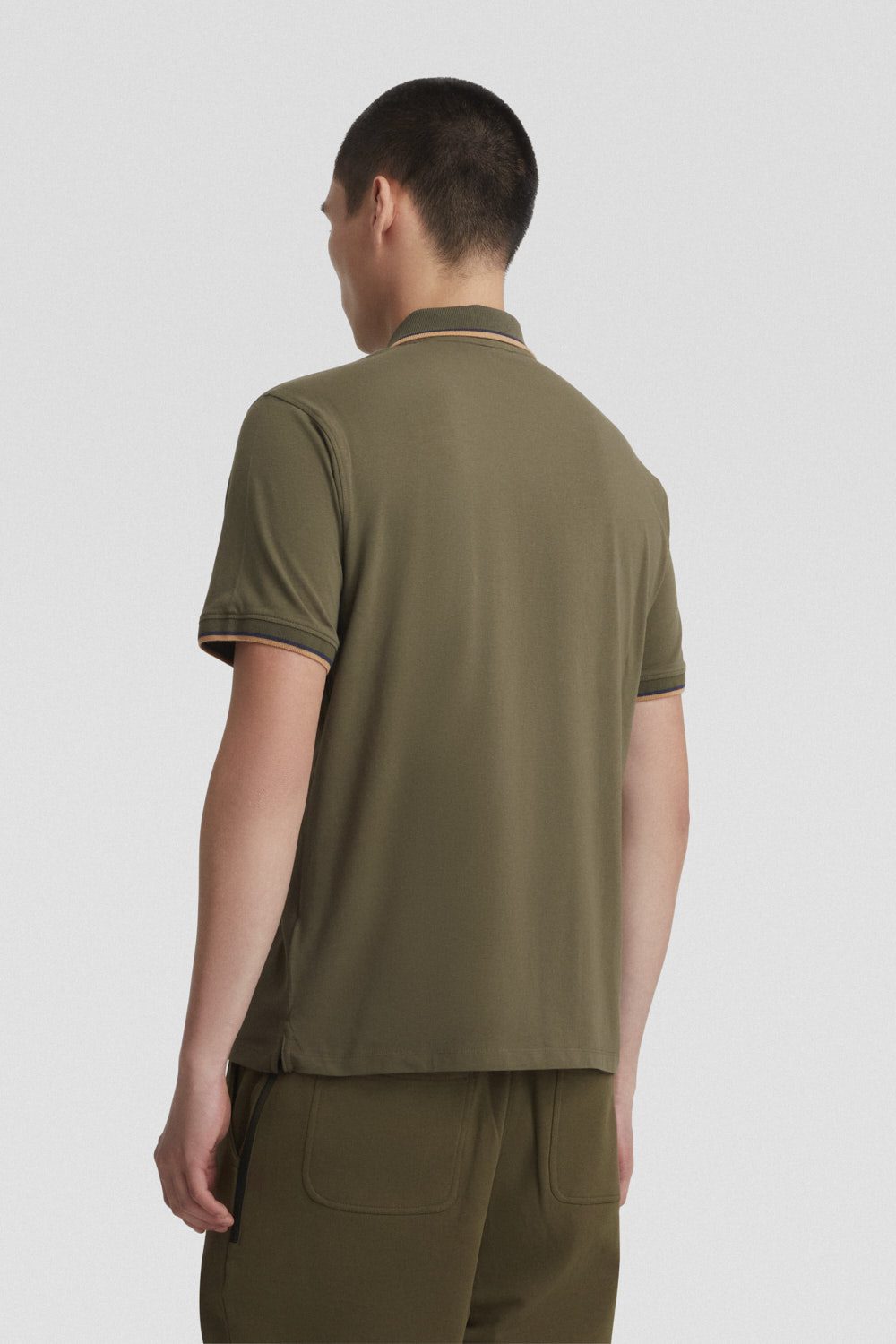ciesse-outdoor-polo-jersey-stretch-poloshirt-gr-n-baumwolle image 2