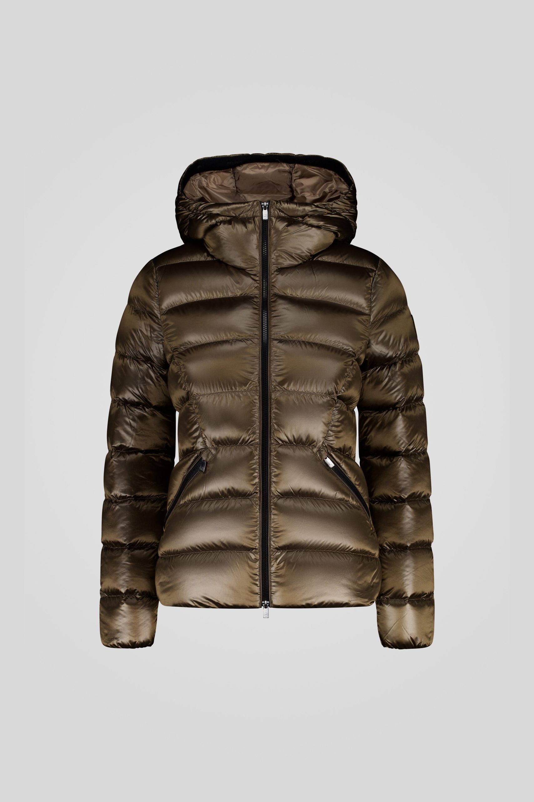 ciesse-outdoor-daunenjacke-braun-mit-kapuze-feder-90-10-800-fill image 5