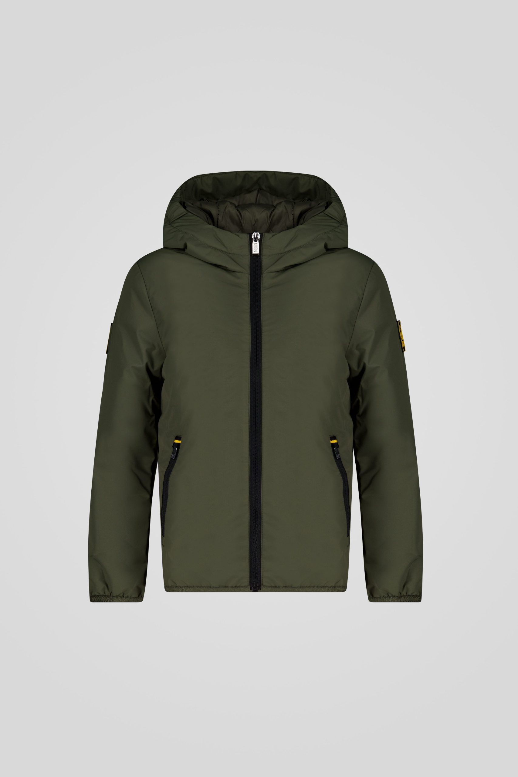 ciesse-leichte-jacke-militarygr-n-kapuze-unisex-wattiert image 1