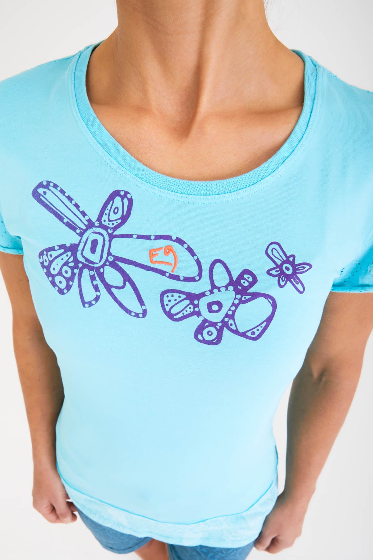 e9-odr-t-shirt-sky-bio-baumwolle-slim-fit image 3