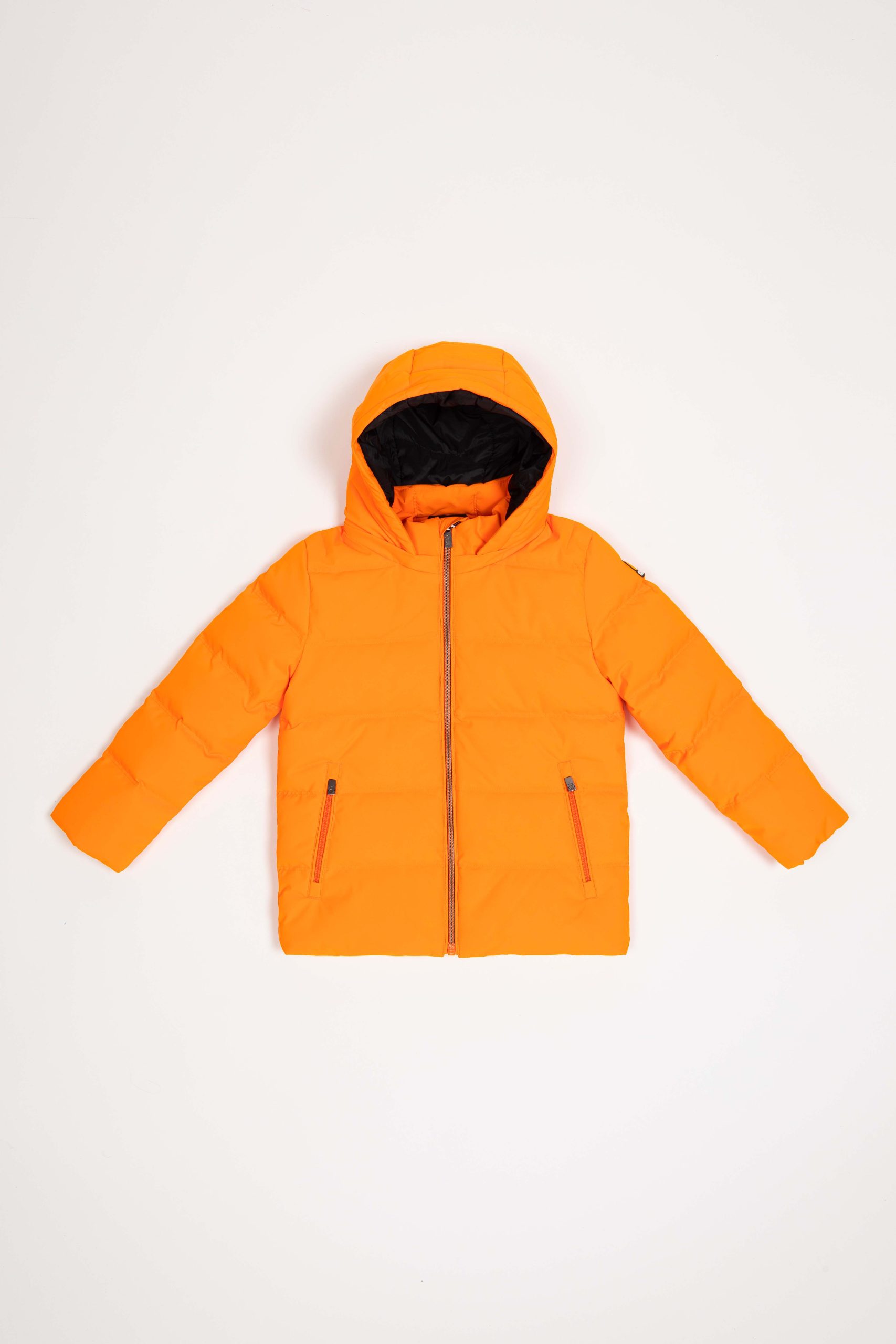 ciesse-piumini-cooper-boy-daunenjacke-orange-mit-kapuze image 1