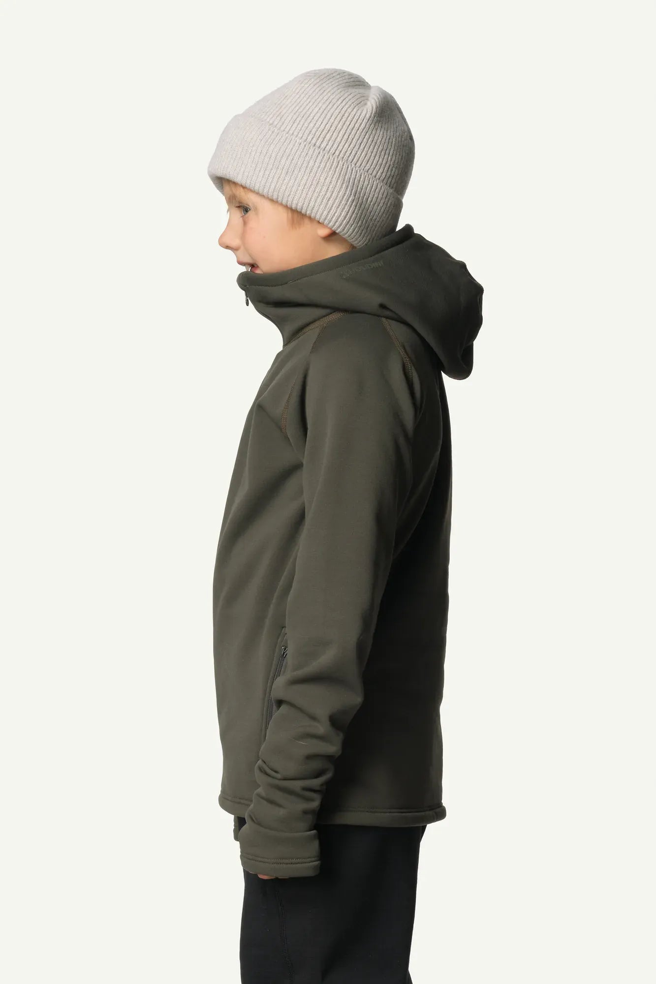 houdini-power-houdi-fleecejacke-kinder-baremark-green image 2
