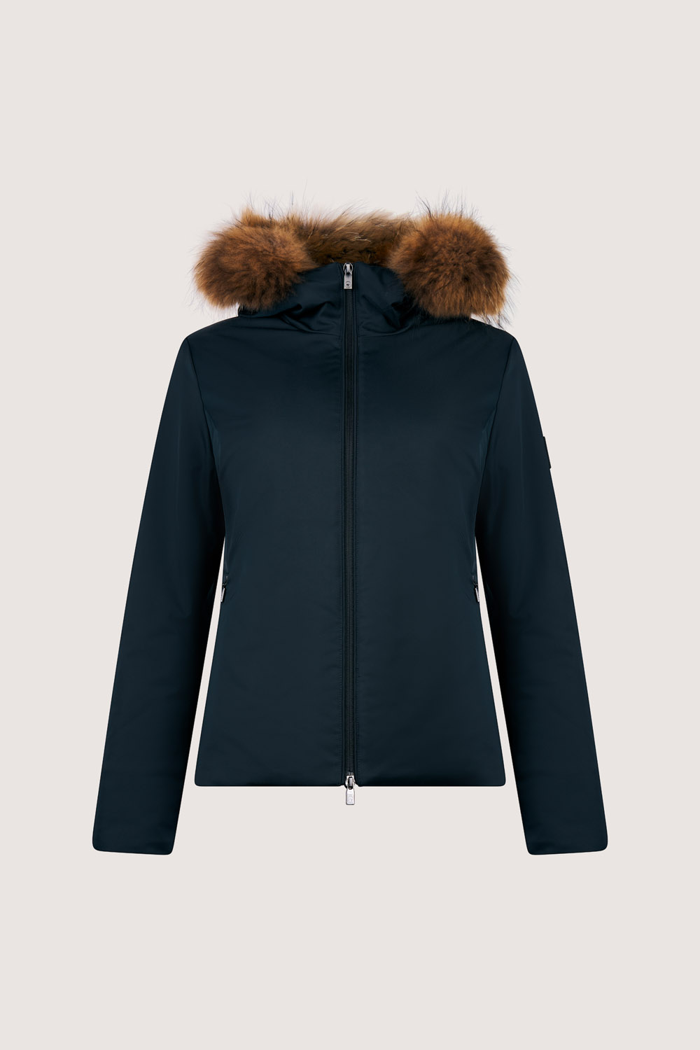 ciesse-outdoor-biliana-winterjacke-schwarz-mit-fellkapuze image 3