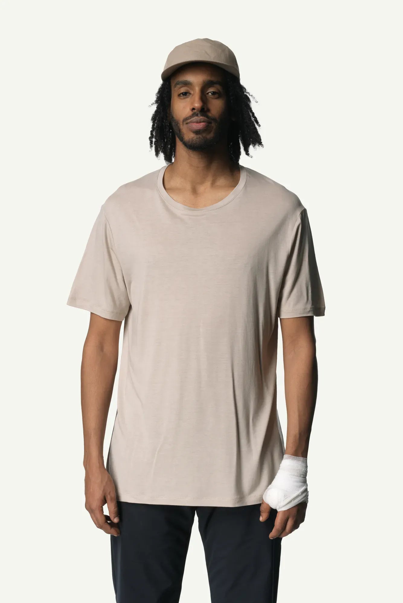houdini-tree-tee-herren-t-shirt-true-black-tencel image 1
