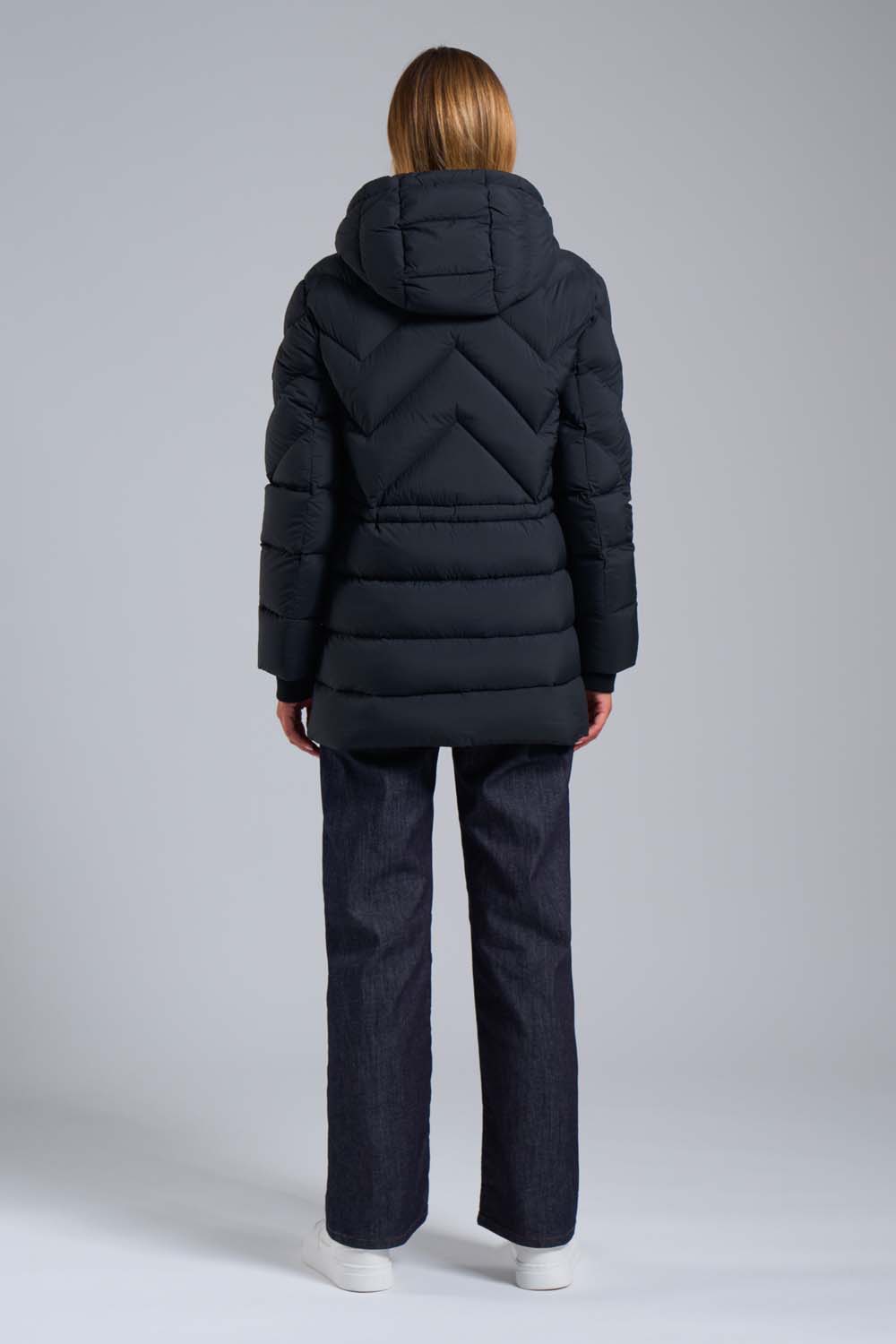 ciesse-outdoor-hirta-piumini-daunenjacke-schwarz-200g-kapuze image 5
