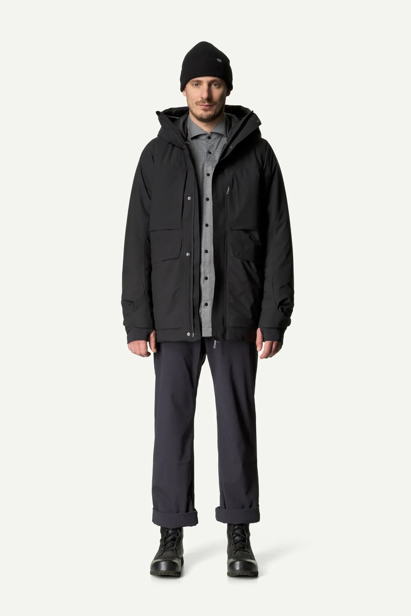 houdini-fall-in-herren-jacke-true-black-wasserdicht image 8