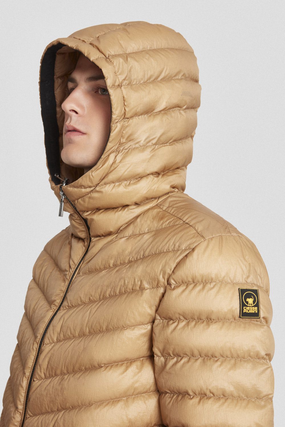 ciesse-outdoor-piumini-daunenjacke-beige-kapuze-800fp image 3