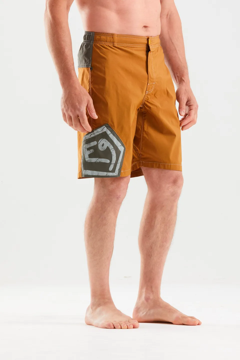 e9-wet-shorts-blue-cocoa-quickdry image 1