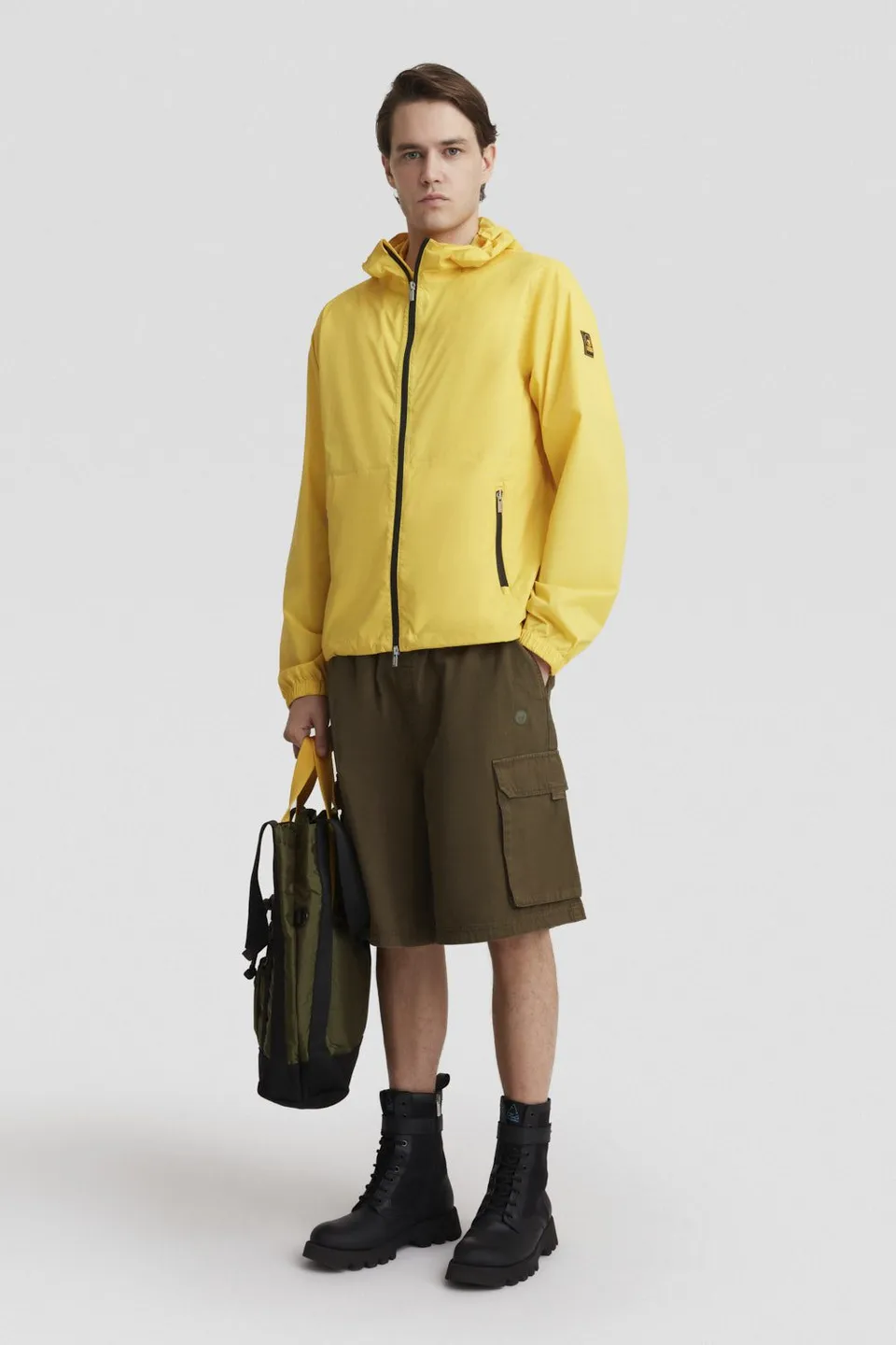 ciesse-outdoor-windjacke-gelb-packbar-wasserdicht image 1