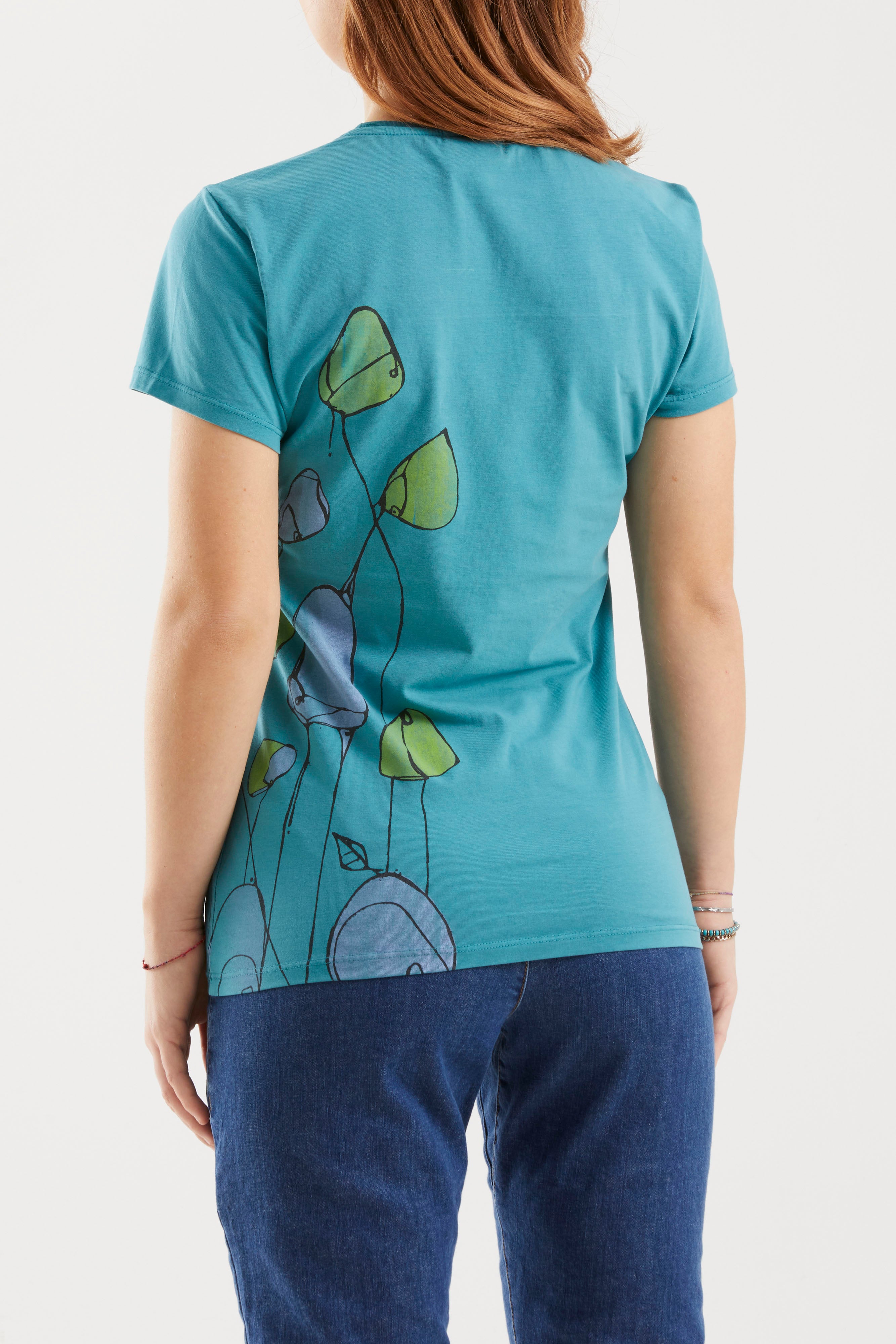 e9-bibi-t-shirt-bio-baumwolle-ash-s-slim-fit image 3