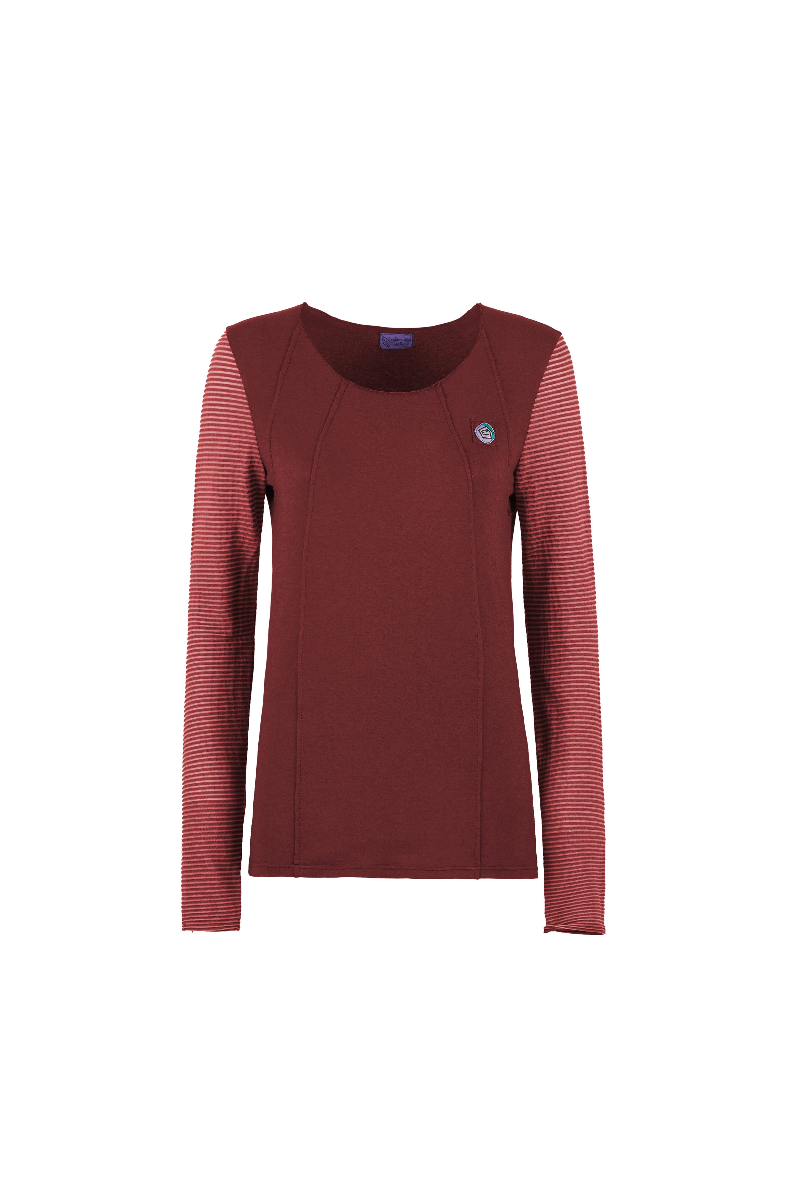 e9-iride-langarmshirt-blackboard-regular-fit image 6