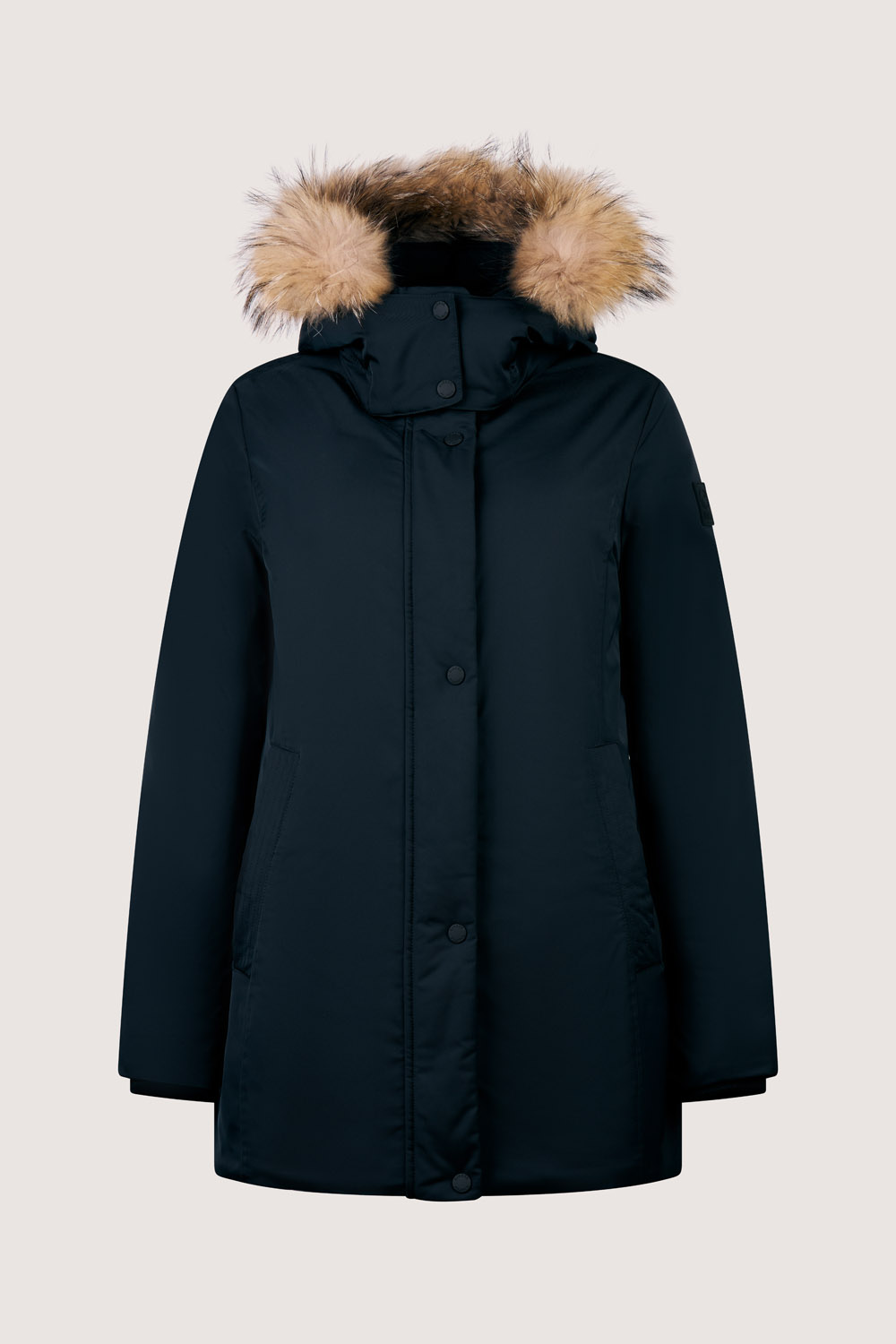 ciesse-outdoor-luana-winterparka-damen-schwarz-kapuze image 3
