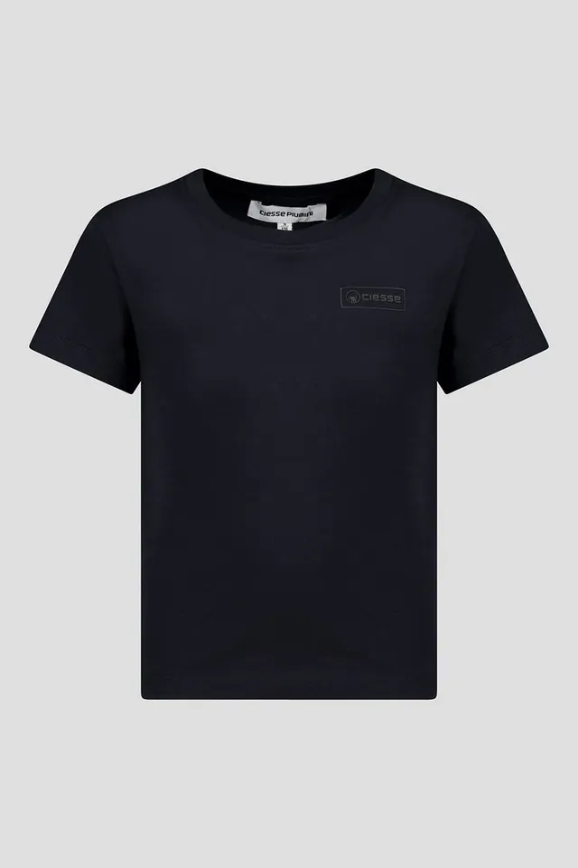 ciesse-outdoor-basic-t-shirt-schwarz-baumwolle-kurzarm image 1