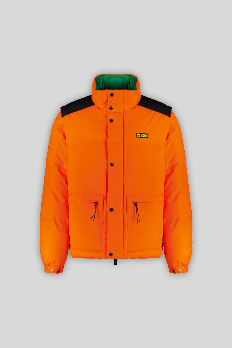 ciesse-outdoor-dakota-daunenjacke-orange-recycelt-unisex image 1
