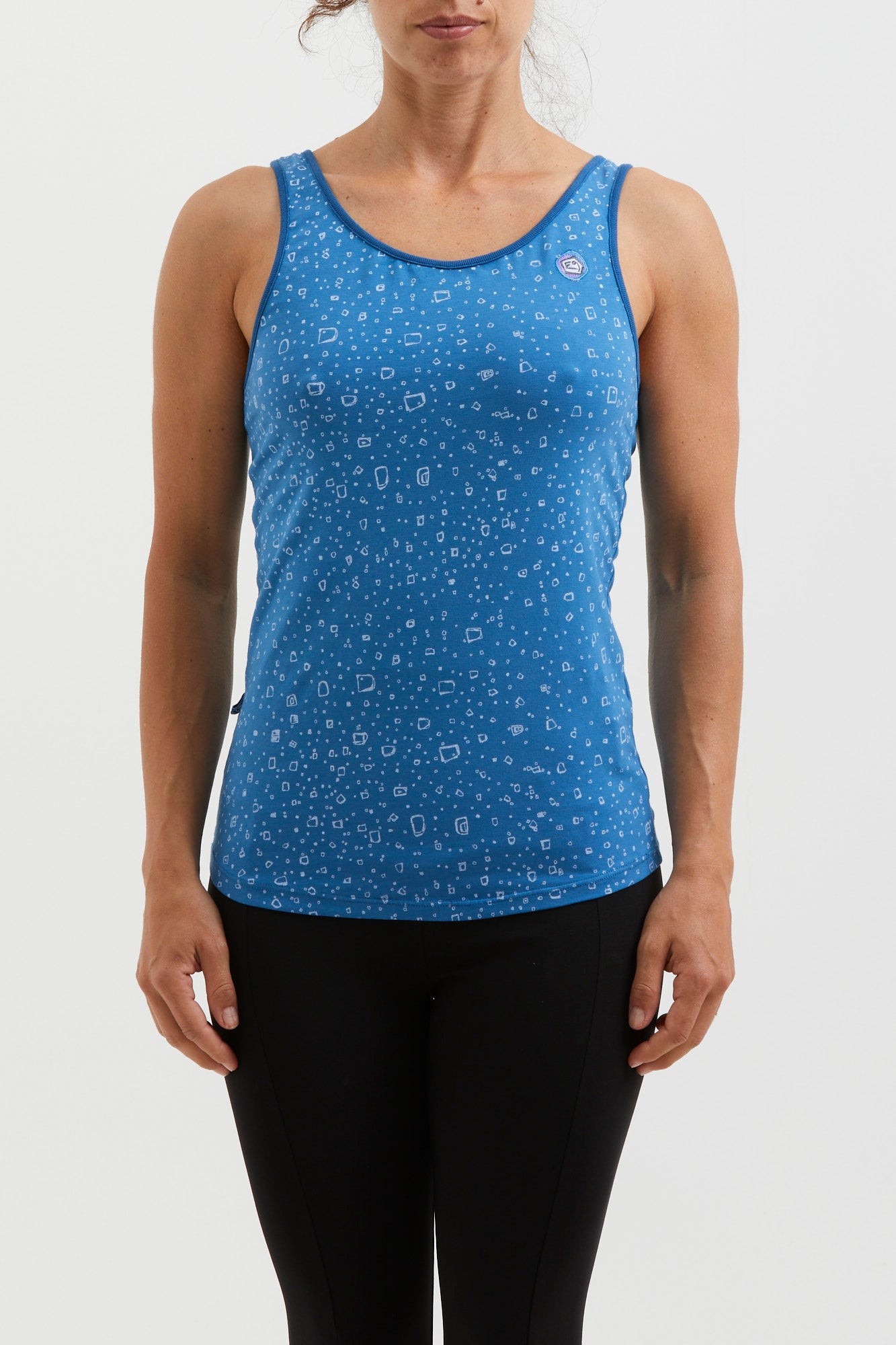 e9-tola-tank-top-magenta-bio-baumwolle-slim image 1