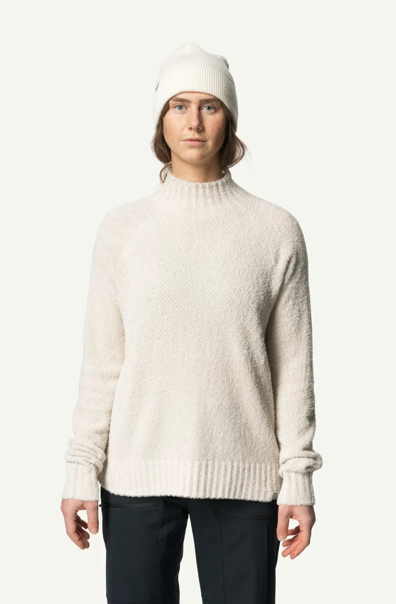 houdini-lykan-crew-fleece-damen-foggy-mountain-atmungsaktiv image 3