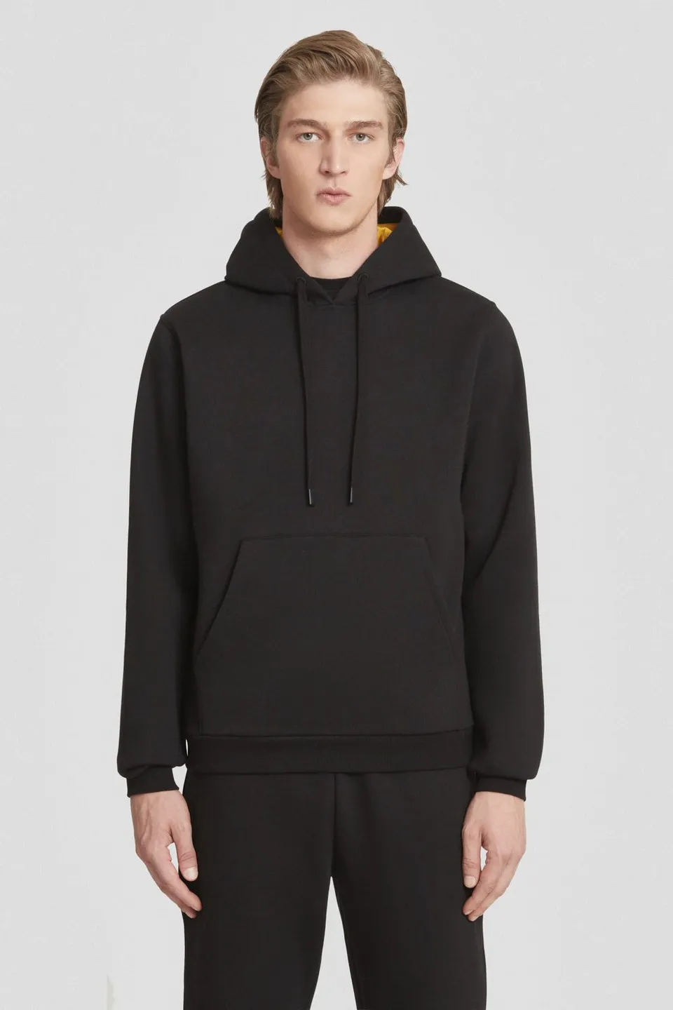 ciesse-outdoor-hoodie-schwarz-basic-k-ngurutasche image 1