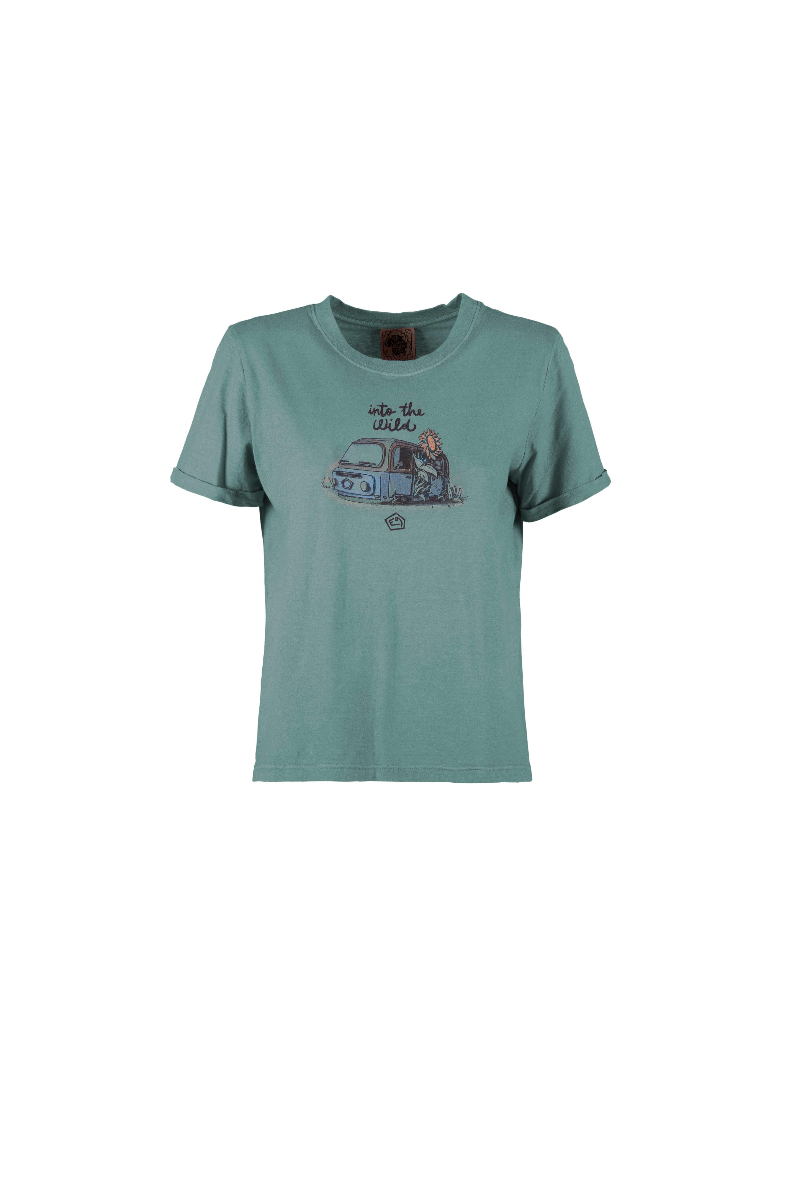 e9-wild-t-shirt-damen-flamingo-bio-baumwolle-print image 5