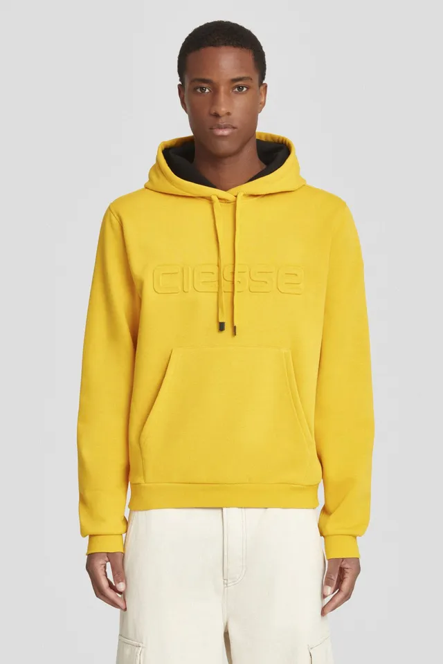 ciesse-outdoor-hoodie-gelb-baumwollmix-kapuze-k-ngurutasche image 1