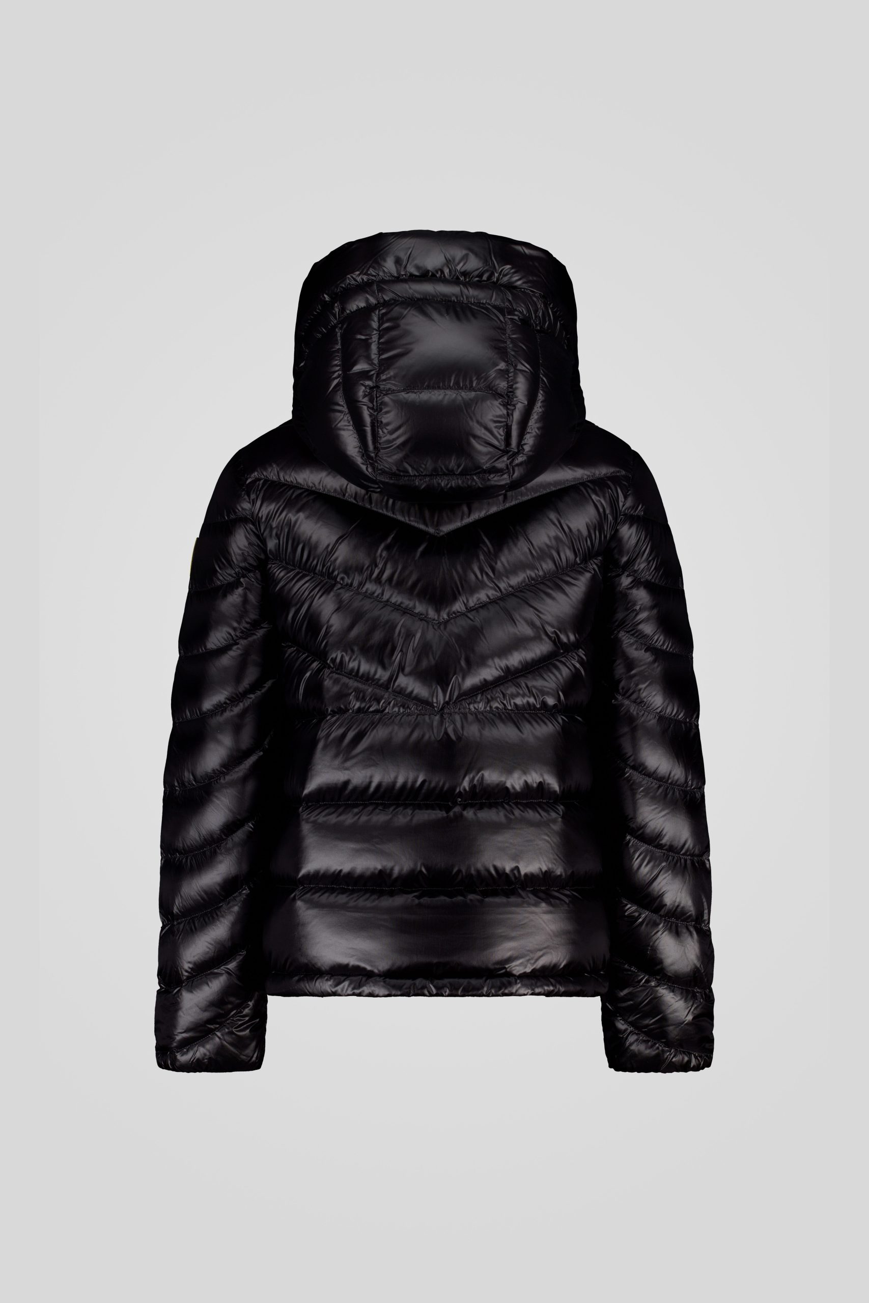 ciesse-outdoor-daunenjacke-kurz-schwarz-abnehmbare-kapuze image 6