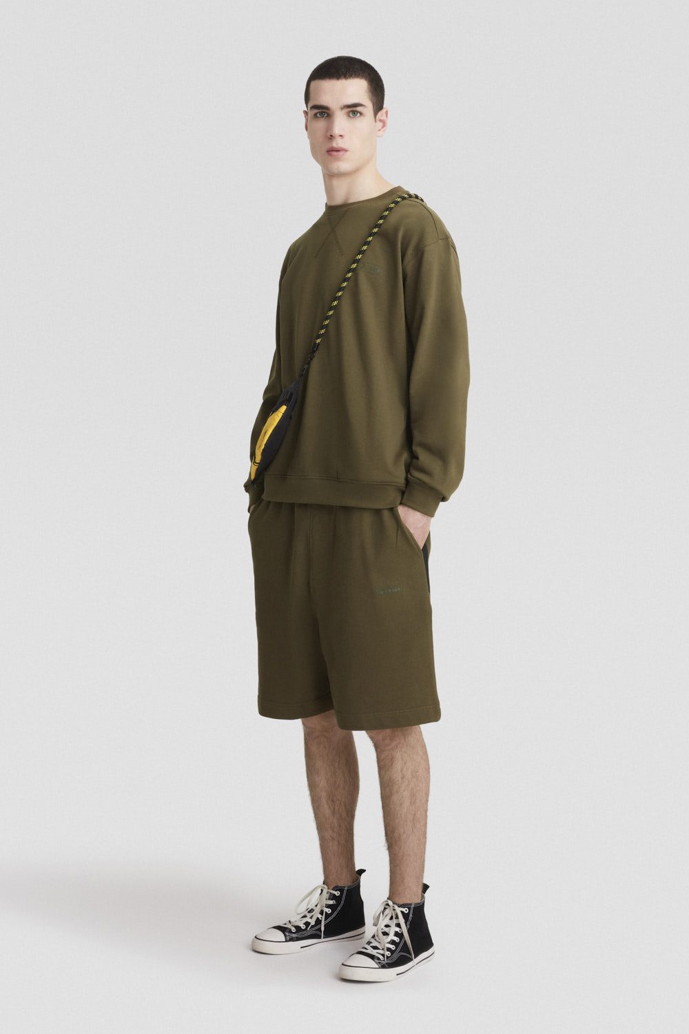 ciesse-outdoor-sweatshirt-rundhals-gr-n-baumwolle image 1