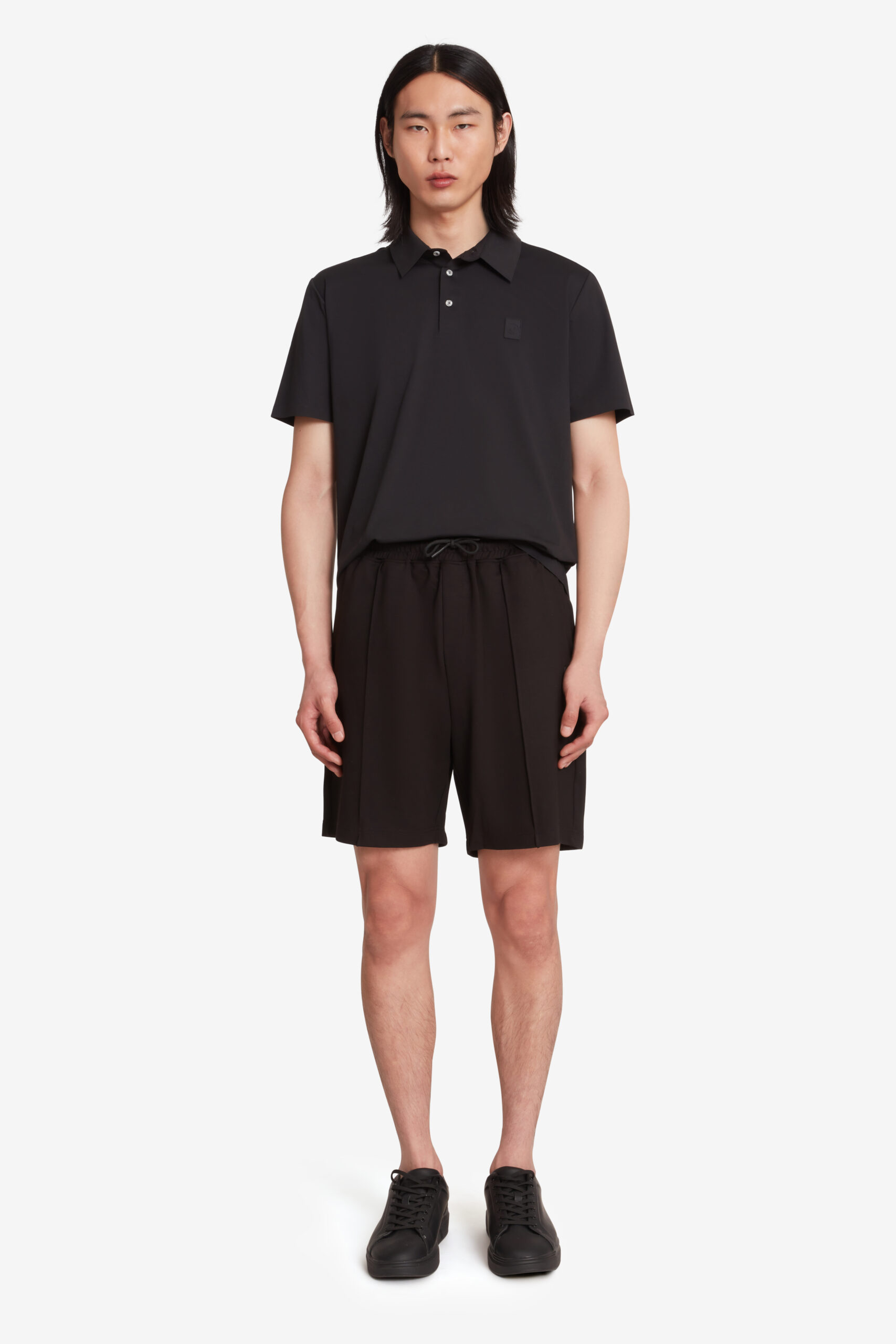 ciesse-outdoor-damien-polo-herren-schwarz-technisch image 1
