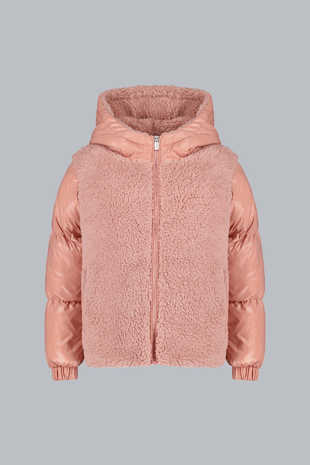 ciesse-outdoor-jonney-daunenjacke-m-dchen-rosa-teddy-hybrid image 1