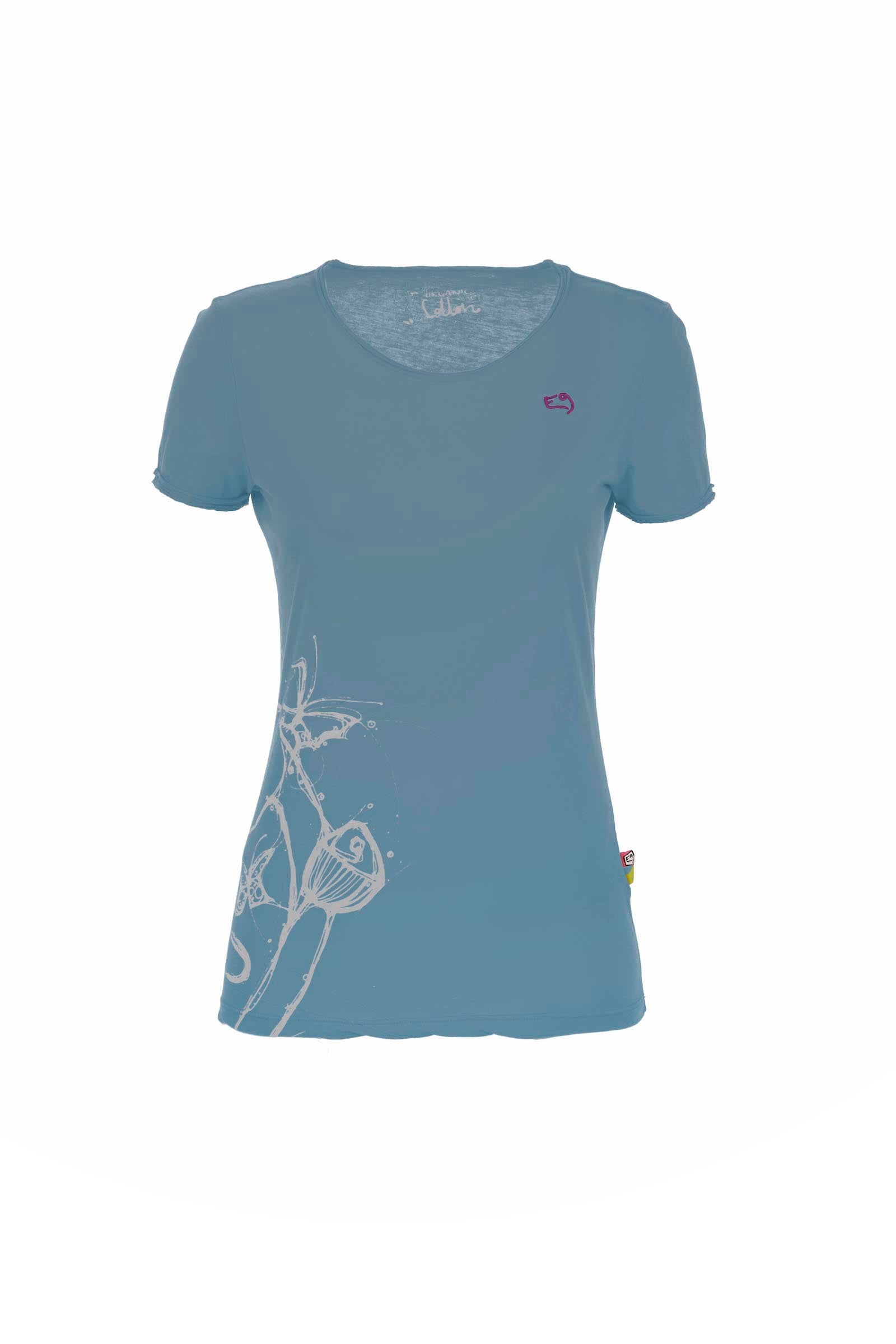 e9-reve-t-shirt-damen-sunflower-baumwolle-slim-fit image 8