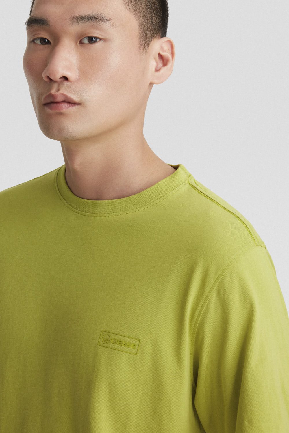 ciesse-outdoor-t-shirt-gr-n-baumwolle-rundhals-regular image 3