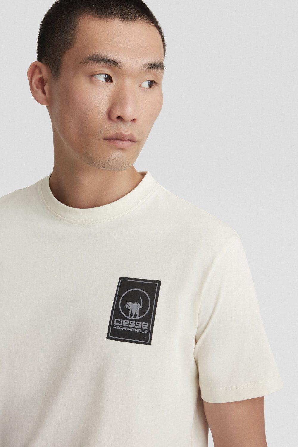 ciesse-t-shirt-girocollo-beige-100-baumwolle image 6