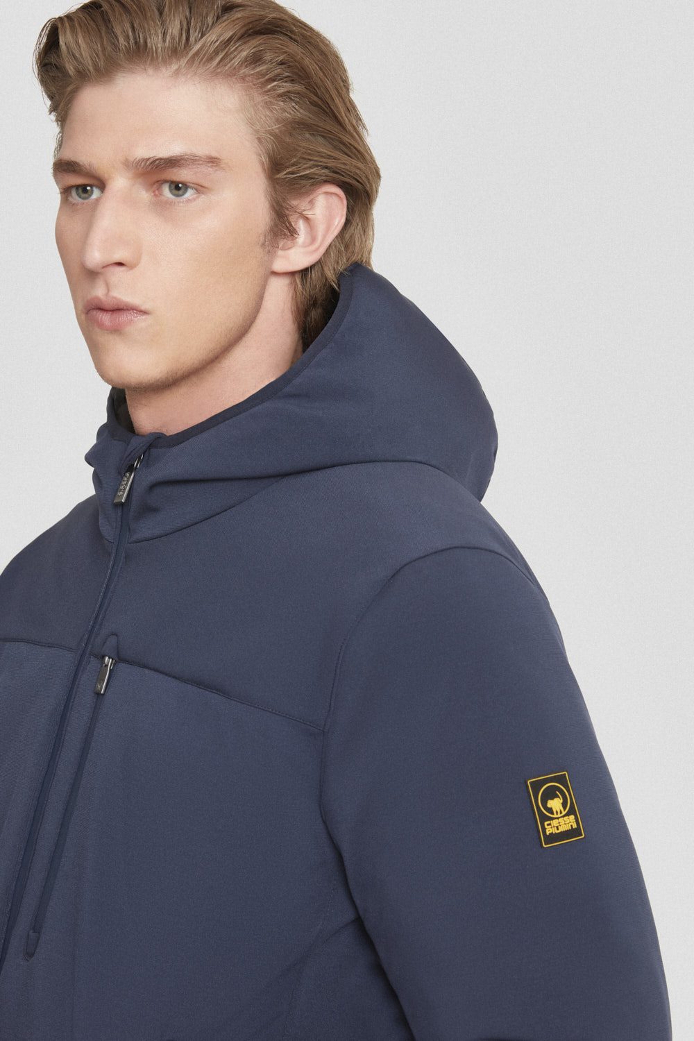 ciesse-outdoor-giacche-leggere-softshelljacke-kurz-blau-kapuze image 3