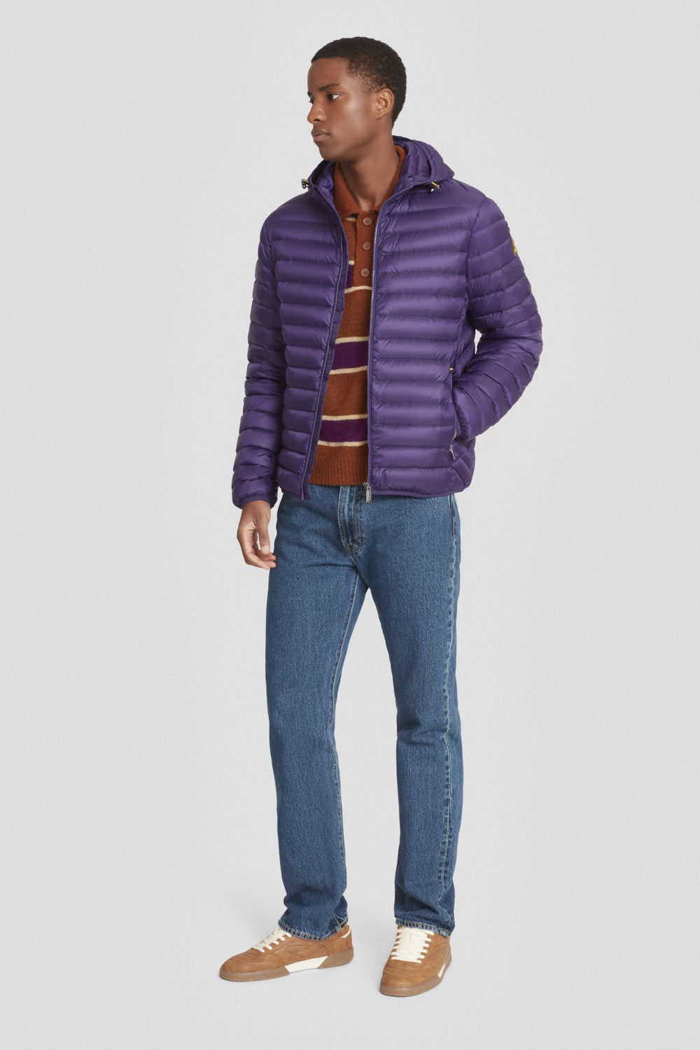 ciesse-outdoor-piumini-daunenjacke-lila-kapuze-800fp-leicht image 2
