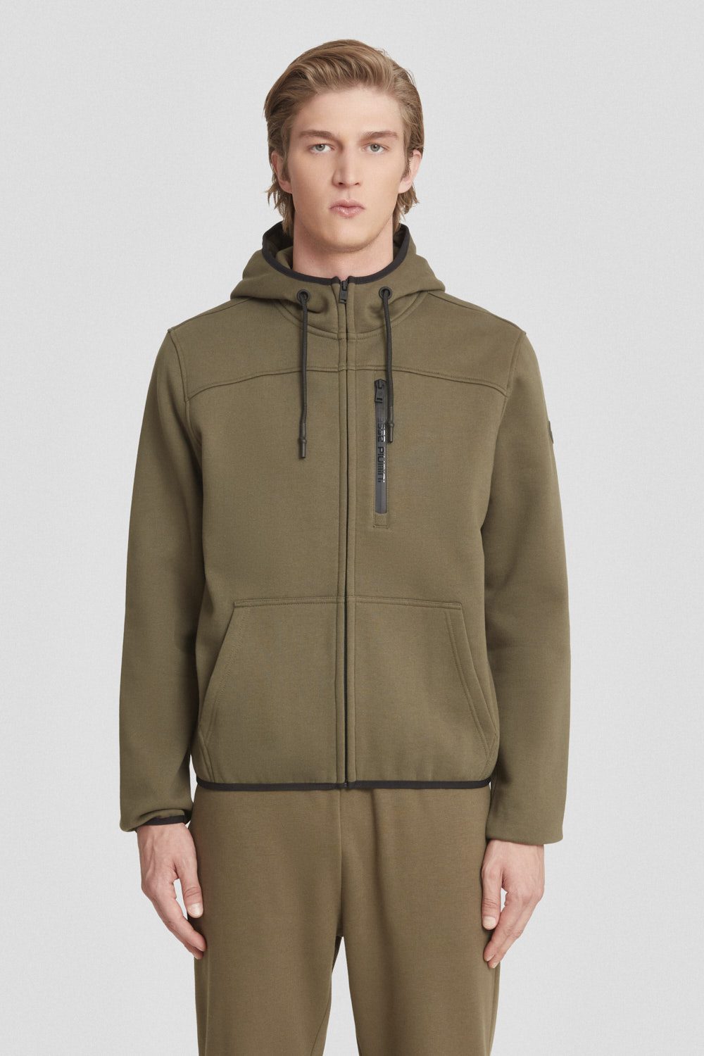 ciesse-outdoor-hoodie-milit-rgr-n-baumwolle-brusttasche image 2