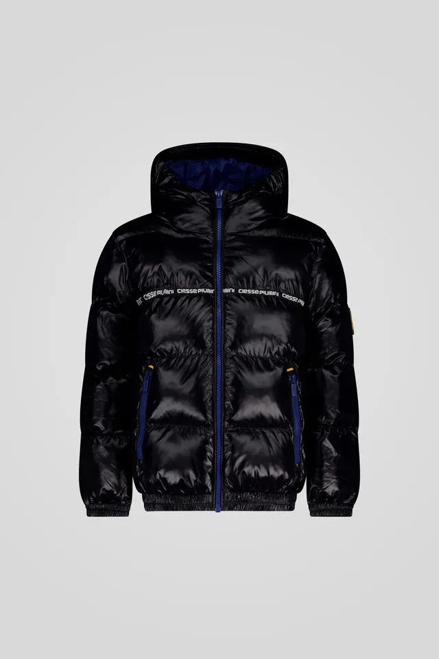 ciesse-outdoor-piumini-daunenjacke-schwarz-mit-kapuze-unisex image 1