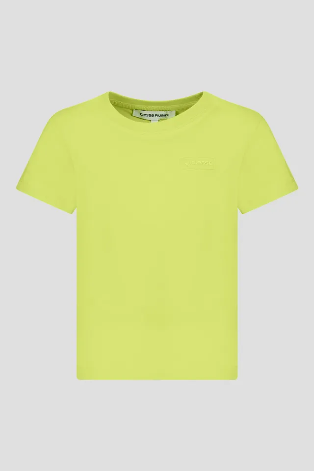 ciesse-outdoor-t-shirt-basic-limettengr-n-baumwolle-kurzarm image 1