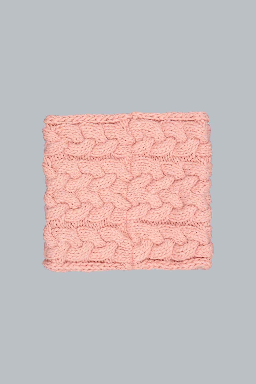 ciesse-outdoor-wight-loop-rosa-zopfstrick-wolle image 2