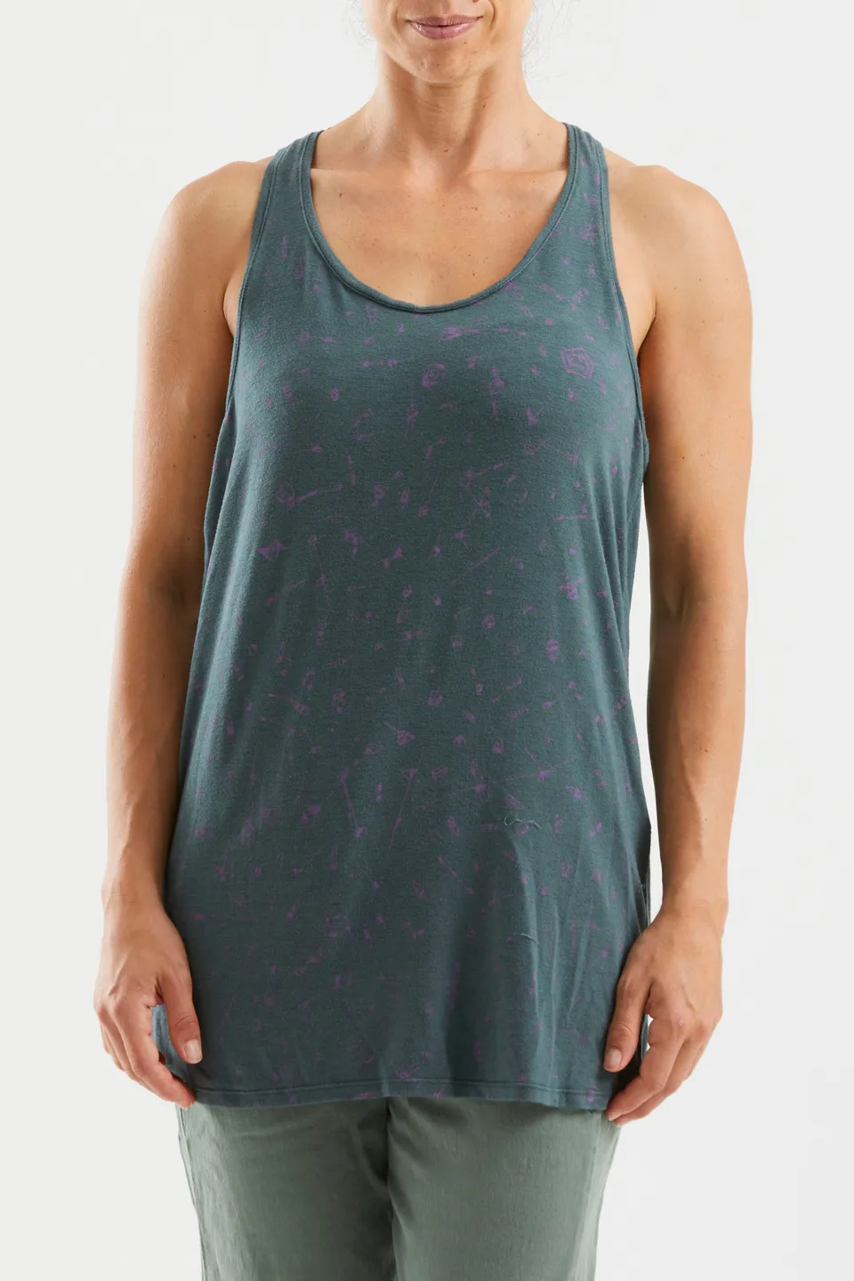 e9-bela-tank-top-grape-modal-comfort-fit-xl image 1