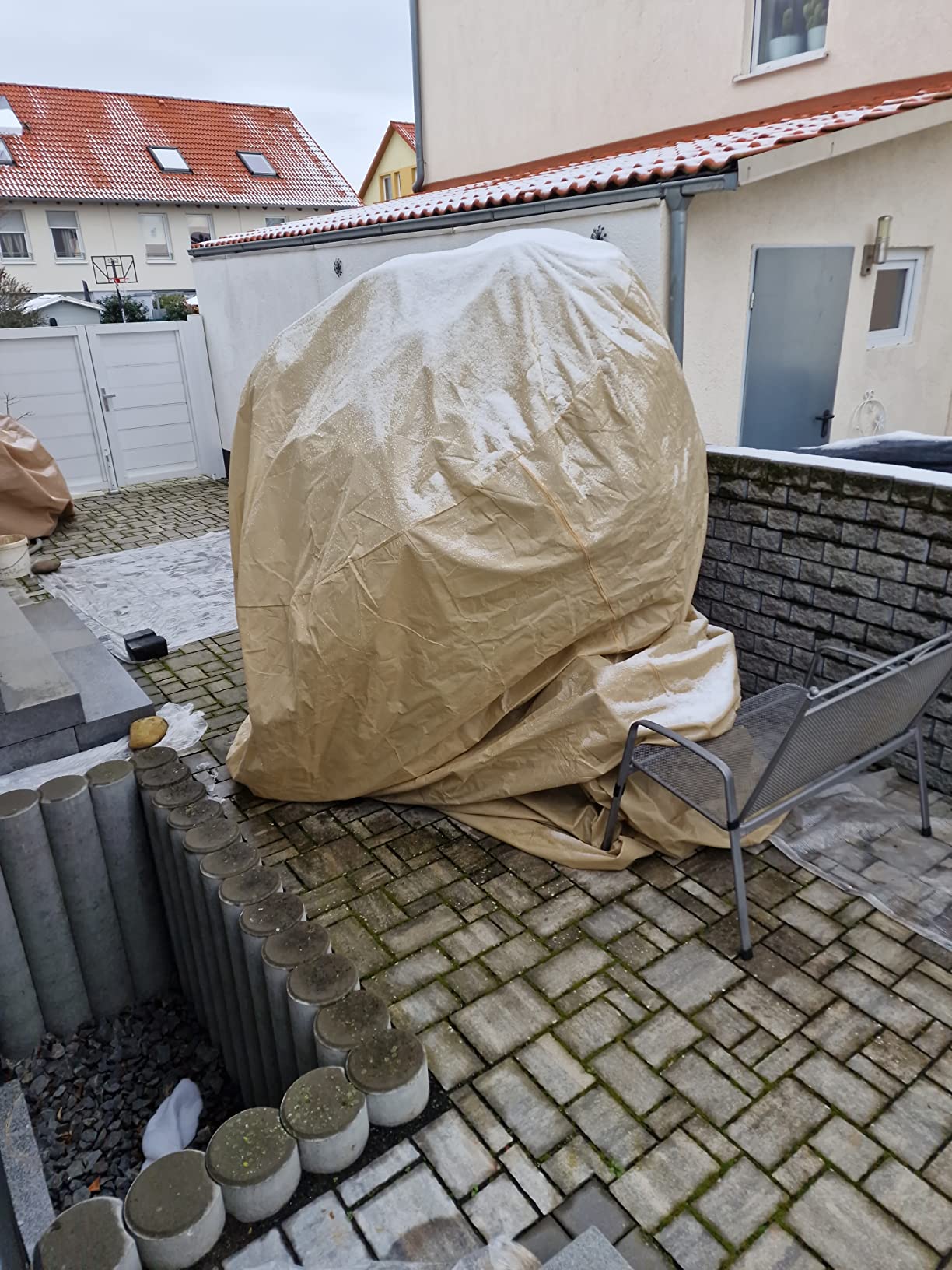 Riesig groß