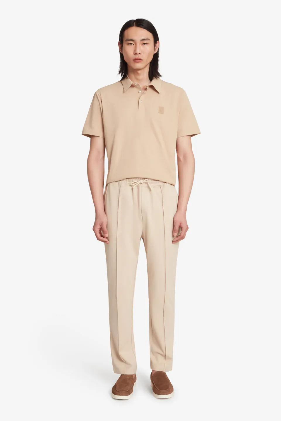 ciesse-olimpo-jogginghose-beige-herren-interlock-mit-kordel image 1