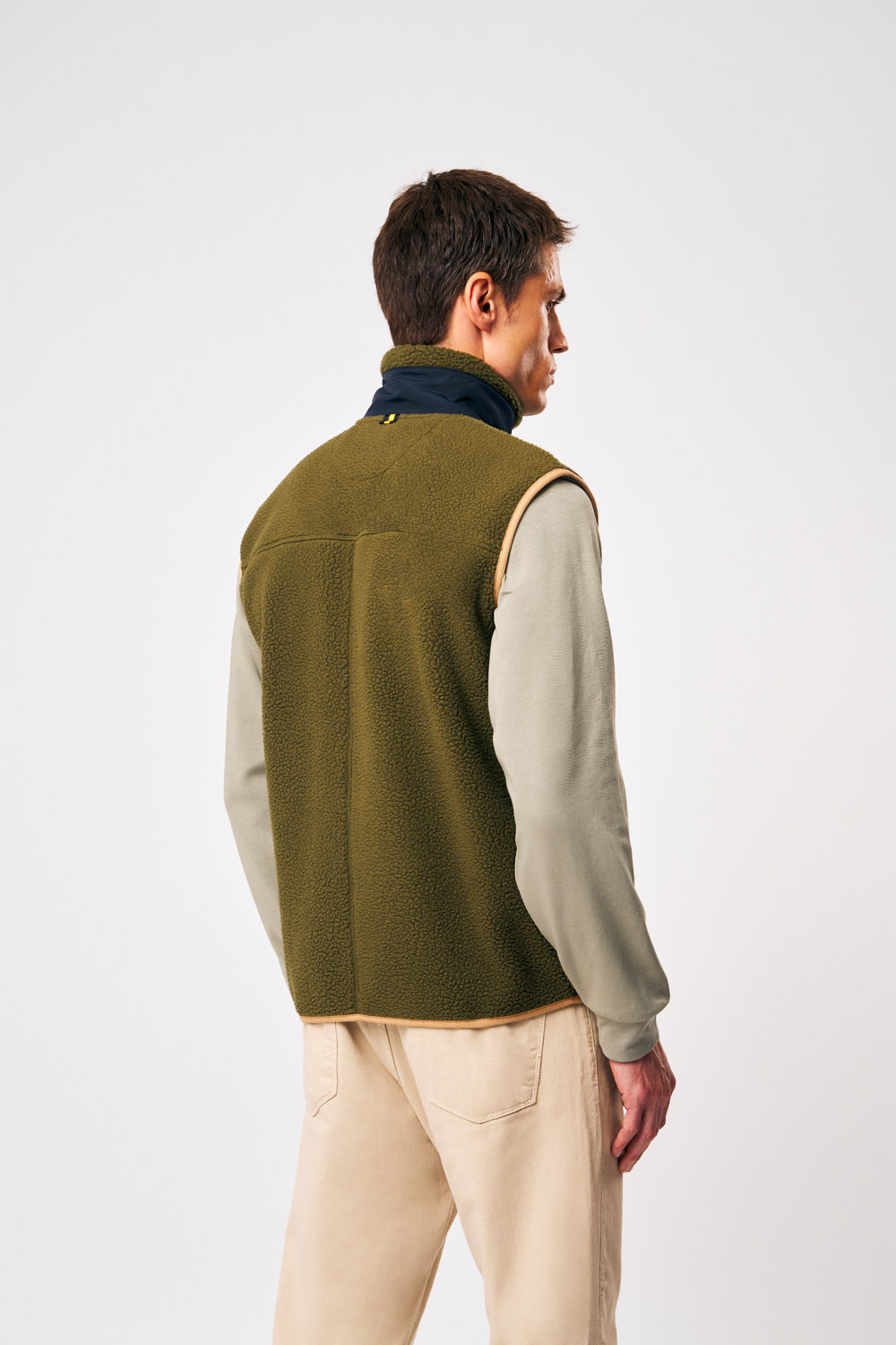 ciesse-outdoor-julio-teddy-weste-herren-gr-n-polyester image 5